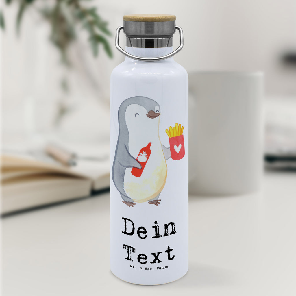 Personalisierte Trinkflasche Imbissverkäufer mit Herz Personalisierte Trinkflasche, Trinkflasche mit Namen, Trinkflasche bedrucken, Flasche personalisiert, Trinkflasch mit Aufdruck, Trinkflasche Werbegeschenk, Namensaufdruck Trinkflasche, Sportflasche personalisiert, Trinkflasche Sport, Beruf, Ausbildung, Jubiläum, Abschied, Rente, Kollege, Kollegin, Geschenk, Schenken, Arbeitskollege, Mitarbeiter, Firma, Danke, Dankeschön, Imbissbesitzer, Imbissverkäufer, Pommesverkäufer, Pommesliebe