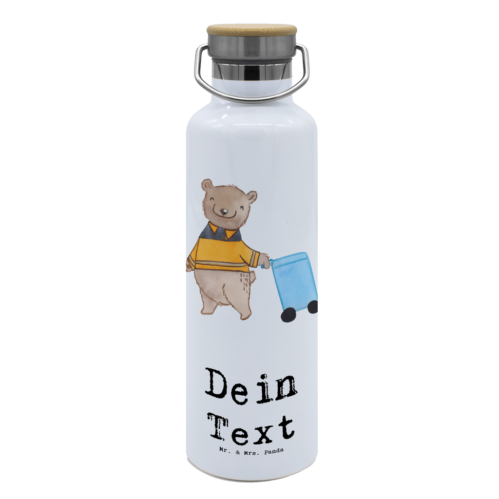 Personalisierte Trinkflasche Müllwerker mit Herz Personalisierte Trinkflasche, Trinkflasche mit Namen, Trinkflasche bedrucken, Flasche personalisiert, Trinkflasch mit Aufdruck, Trinkflasche Werbegeschenk, Namensaufdruck Trinkflasche, Sportflasche personalisiert, Trinkflasche Sport, Beruf, Ausbildung, Jubiläum, Abschied, Rente, Kollege, Kollegin, Geschenk, Schenken, Arbeitskollege, Mitarbeiter, Firma, Danke, Dankeschön, Müllwerker, Fachkraft Kreislauf- und Abfallwirtschaft, Müllentsorger, Kehrichtmann, Müllmann, Müllfahrer