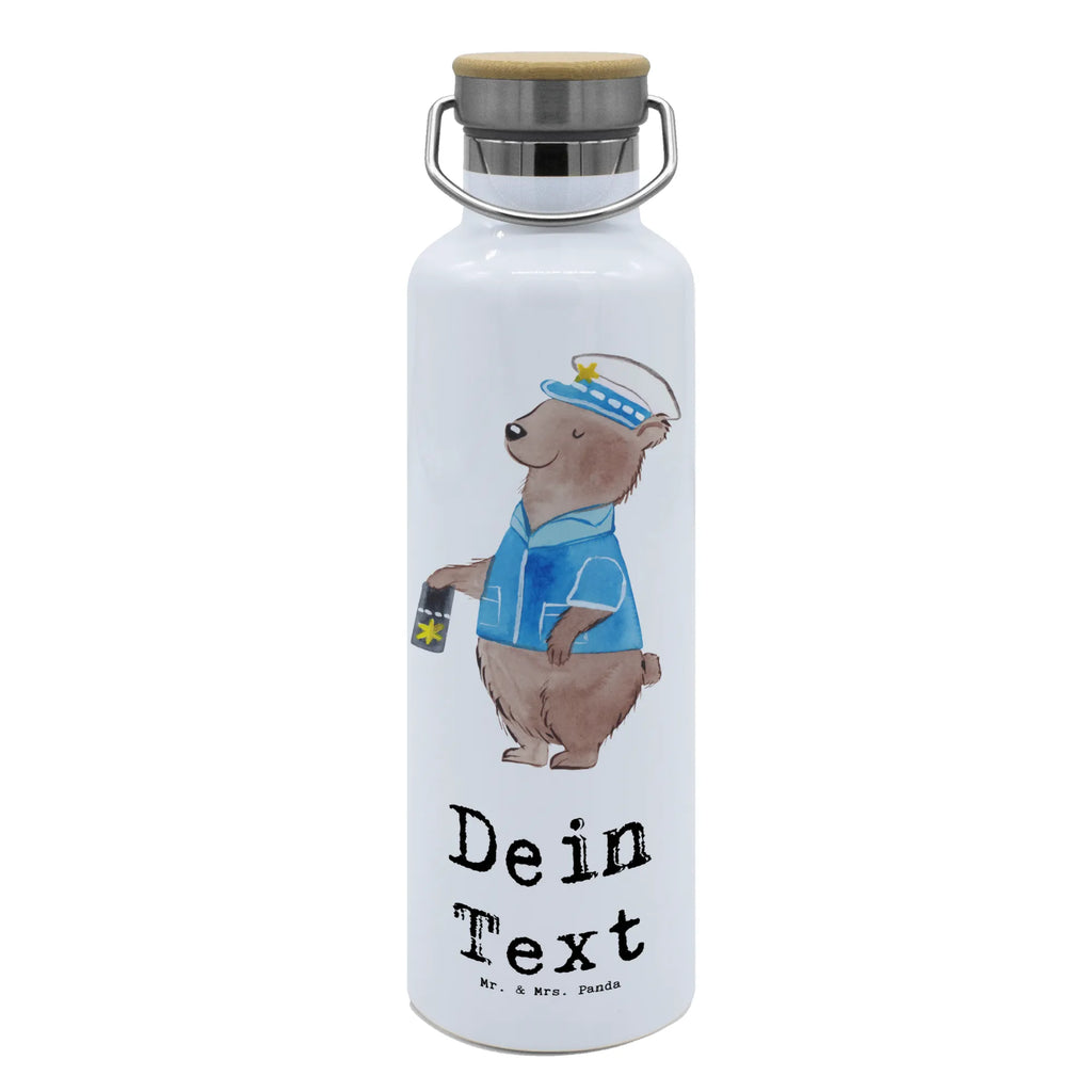 Personalisierte Trinkflasche Polizeivollzugsbeamter mit Herz Personalisierte Trinkflasche, Trinkflasche mit Namen, Trinkflasche bedrucken, Flasche personalisiert, Trinkflasch mit Aufdruck, Trinkflasche Werbegeschenk, Namensaufdruck Trinkflasche, Sportflasche personalisiert, Trinkflasche Sport, Beruf, Ausbildung, Jubiläum, Abschied, Rente, Kollege, Kollegin, Geschenk, Schenken, Arbeitskollege, Mitarbeiter, Firma, Danke, Dankeschön, Polizeivollzugsbeamter, Polizist, Polizei