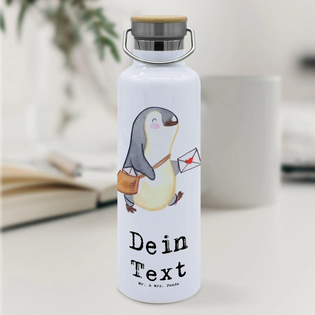 Personalisierte Trinkflasche Postbote mit Herz Personalisierte Trinkflasche, Trinkflasche mit Namen, Trinkflasche bedrucken, Flasche personalisiert, Trinkflasch mit Aufdruck, Trinkflasche Werbegeschenk, Namensaufdruck Trinkflasche, Sportflasche personalisiert, Trinkflasche Sport, Beruf, Ausbildung, Jubiläum, Abschied, Rente, Kollege, Kollegin, Geschenk, Schenken, Arbeitskollege, Mitarbeiter, Firma, Danke, Dankeschön, Postbote, Briefzusteller, Briefträger, Postler