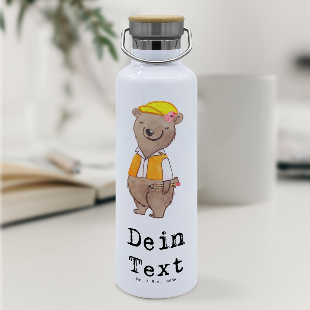 Personalisierte Trinkflasche Bauingenieurin mit Herz Personalisierte Trinkflasche, Trinkflasche mit Namen, Trinkflasche bedrucken, Flasche personalisiert, Trinkflasch mit Aufdruck, Trinkflasche Werbegeschenk, Namensaufdruck Trinkflasche, Sportflasche personalisiert, Trinkflasche Sport, Beruf, Ausbildung, Jubiläum, Abschied, Rente, Kollege, Kollegin, Geschenk, Schenken, Arbeitskollege, Mitarbeiter, Firma, Danke, Dankeschön, Bauingenieurin, Statikerin, Ingeniuerin, Baustelle, Studium