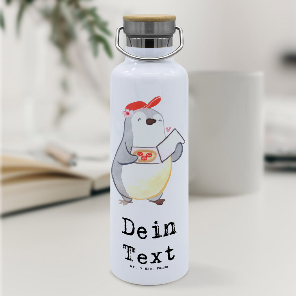 Personalisierte Trinkflasche Pizzabäckerin mit Herz Personalisierte Trinkflasche, Trinkflasche mit Namen, Trinkflasche bedrucken, Flasche personalisiert, Trinkflasch mit Aufdruck, Trinkflasche Werbegeschenk, Namensaufdruck Trinkflasche, Sportflasche personalisiert, Trinkflasche Sport, Beruf, Ausbildung, Jubiläum, Abschied, Rente, Kollege, Kollegin, Geschenk, Schenken, Arbeitskollege, Mitarbeiter, Firma, Danke, Dankeschön, Lieferdienstmitarbeiterin, Pizzabäckerin, Pizzabotin, Pizzabringdienst, Lieferbringdienst