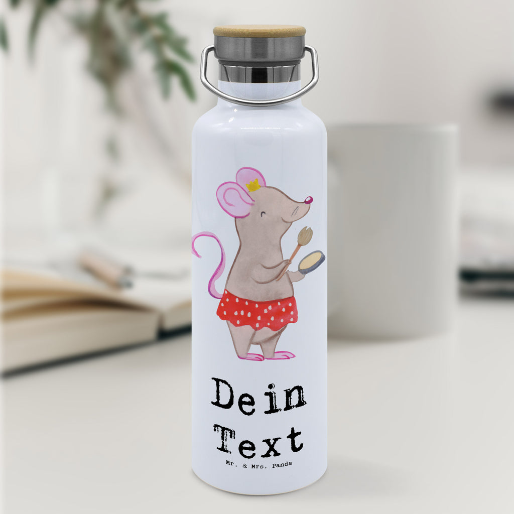 Personalisierte Trinkflasche Visagistin mit Herz Personalisierte Trinkflasche, Trinkflasche mit Namen, Trinkflasche bedrucken, Flasche personalisiert, Trinkflasch mit Aufdruck, Trinkflasche Werbegeschenk, Namensaufdruck Trinkflasche, Sportflasche personalisiert, Trinkflasche Sport, Beruf, Ausbildung, Jubiläum, Abschied, Rente, Kollege, Kollegin, Geschenk, Schenken, Arbeitskollege, Mitarbeiter, Firma, Danke, Dankeschön, Kosmetikerin, Make Up Artist, Maskenbildnerin, Visagistin, Beauty Salon, Kosmetikstudio, Eröffnung