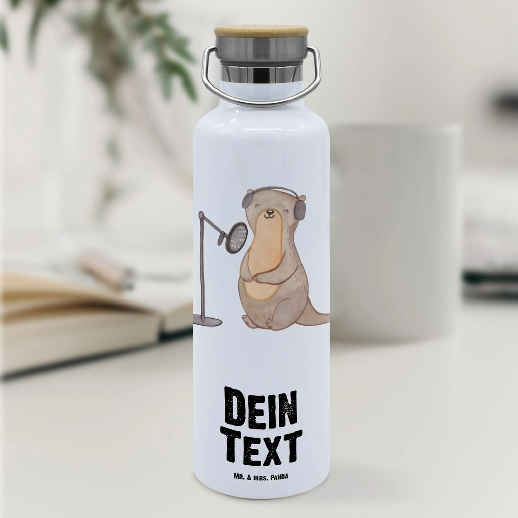 Personalisierte Trinkflasche Otter Podcast aufnehmen Personalisierte Trinkflasche, Trinkflasche mit Namen, Trinkflasche bedrucken, Flasche personalisiert, Trinkflasch mit Aufdruck, Trinkflasche Werbegeschenk, Namensaufdruck Trinkflasche, Sportflasche personalisiert, Trinkflasche Sport, Geschenk, Sport, Sportart, Hobby, Schenken, Danke, Dankeschön, Auszeichnung, Gewinn, Sportler, Podcast aufnehmen, Podcast produzieren, Podcasterin, Podcaster