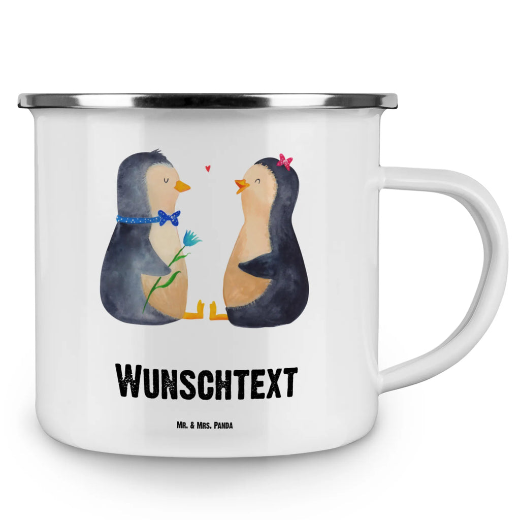 Personalisierte Emaille Tasse Pinguin Pärchen Emaille Tasse personalisiert, Emaille Tasse mit Namen, Campingtasse personalisiert, Namenstasse, Campingtasse bedrucken, Campinggeschirr personalsisert, tasse mit namen, personalisierte tassen, personalisierte tasse, tasse selbst gestalten, tasse bedrucken, tassen bedrucken, Pinguin, Pinguine, Liebe, Liebespaar, Liebesbeweis, Liebesgeschenk, Verlobung, Jahrestag, Hochzeitstag, Hochzeit, Hochzeitsgeschenk, große Liebe, Traumpaar