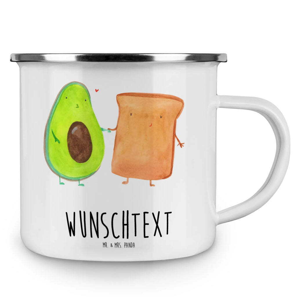 Personalisierte Emaille Tasse Avocado + Toast Emaille Tasse personalisiert, Emaille Tasse mit Namen, Campingtasse personalisiert, Namenstasse, Campingtasse bedrucken, Campinggeschirr personalsisert, tasse mit namen, personalisierte tassen, personalisierte tasse, tasse selbst gestalten, tasse bedrucken, tassen bedrucken, Avocado, Veggie, Vegan, Gesund, Toast, Toastbrot, Liebespaar, Pärchen, Freund, Freundin, Verlobt, Verlobungsparty, Hochzeit, Hochzeitsgeschenk, Jahrestag, Jahrestagsgeschenk