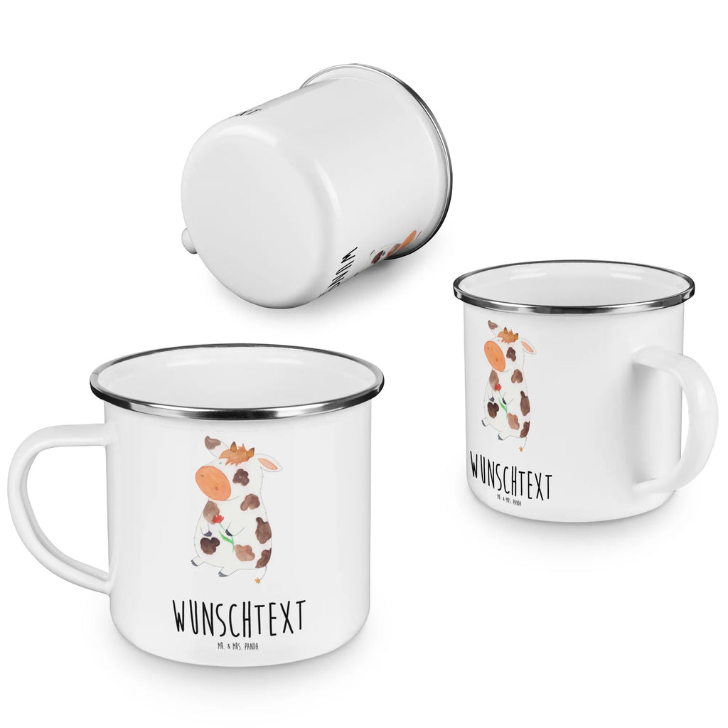 Personalisierte Emaille Tasse Kuh Emaille Tasse personalisiert, Emaille Tasse mit Namen, Campingtasse personalisiert, Namenstasse, Campingtasse bedrucken, Campinggeschirr personalsisert, tasse mit namen, personalisierte tassen, personalisierte tasse, tasse selbst gestalten, tasse bedrucken, tassen bedrucken, Bauernhof, Hoftiere, Landwirt, Landwirtin, Kuh, Kühe, Träume, Flausen, Spruch, Magie, Motivtion, Hof, Milch, Milchkuh