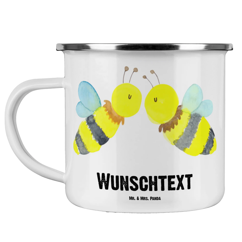 Personalisierte Emaille Tasse Biene Liebe Emaille Tasse personalisiert, Emaille Tasse mit Namen, Campingtasse personalisiert, Namenstasse, Campingtasse bedrucken, Campinggeschirr personalsisert, tasse mit namen, personalisierte tassen, personalisierte tasse, tasse selbst gestalten, tasse bedrucken, tassen bedrucken, Biene, Wespe, Hummel