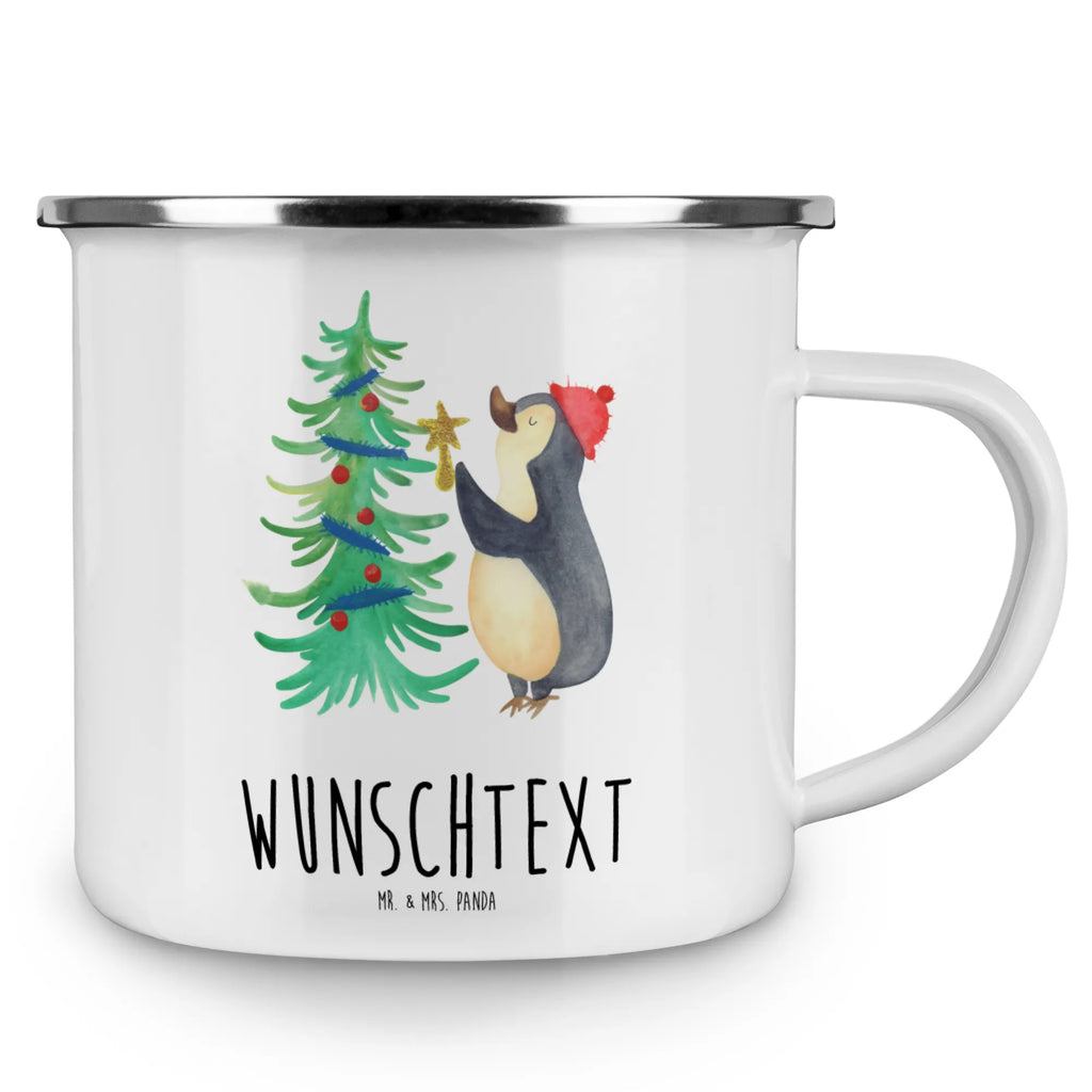 Personalisierte Emaille Tasse Pinguin Weihnachtsbaum Emaille Tasse personalisiert, Emaille Tasse mit Namen, Campingtasse personalisiert, Namenstasse, Campingtasse bedrucken, Campinggeschirr personalsisert, tasse mit namen, personalisierte tassen, personalisierte tasse, tasse selbst gestalten, tasse bedrucken, tassen bedrucken, Winter, Weihnachten, Weihnachtsdeko, Nikolaus, Advent, Heiligabend, Wintermotiv, Pinguin