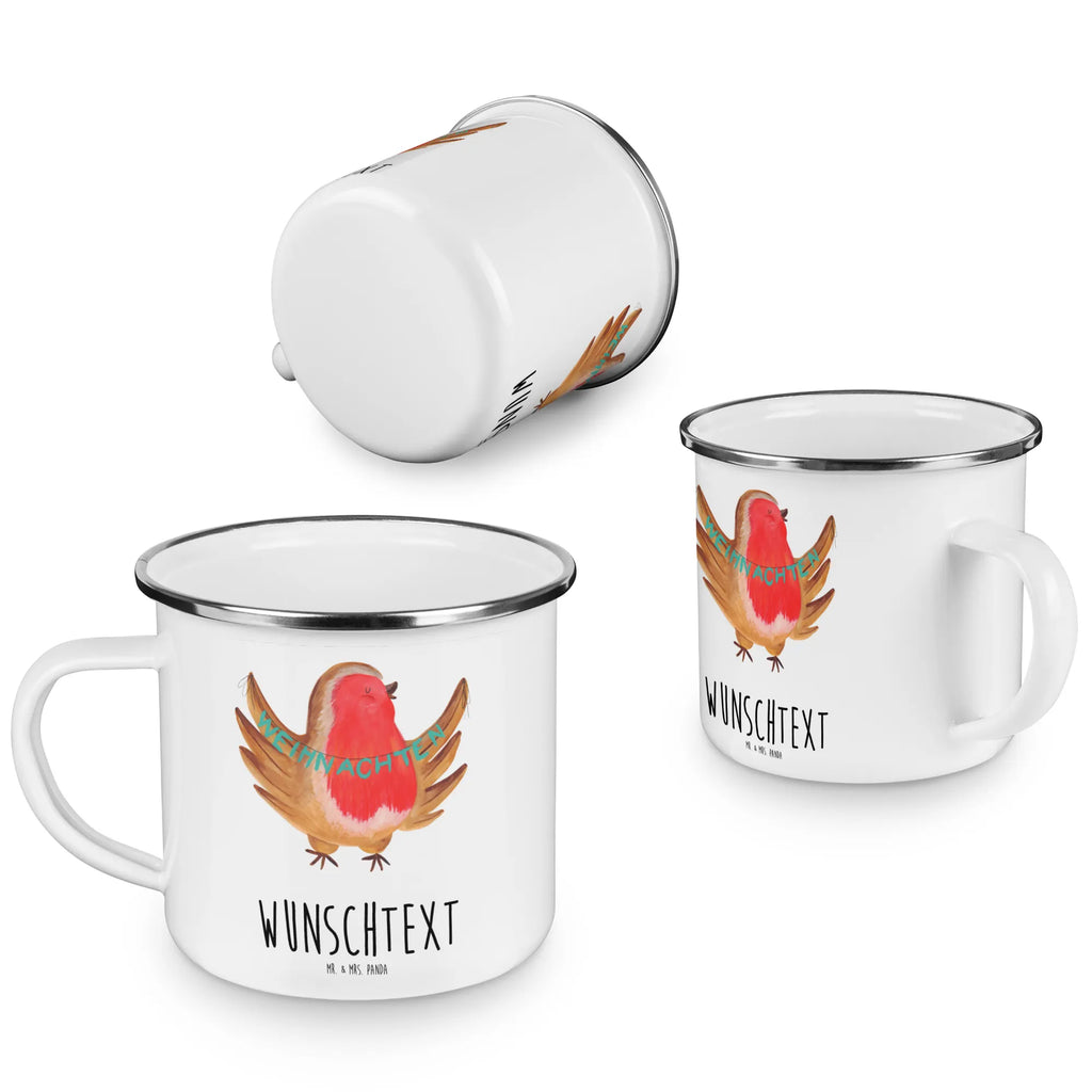 Personalisierte Emaille Tasse Rotkehlchen Weihnachten Emaille Tasse personalisiert, Emaille Tasse mit Namen, Campingtasse personalisiert, Namenstasse, Campingtasse bedrucken, Campinggeschirr personalsisert, tasse mit namen, personalisierte tassen, personalisierte tasse, tasse selbst gestalten, tasse bedrucken, tassen bedrucken, Winter, Weihnachten, Weihnachtsdeko, Nikolaus, Advent, Heiligabend, Wintermotiv, Frohe Weihnachten, Weihnachtsmotiv, Weihnachtsgruß, Vogel, xmas