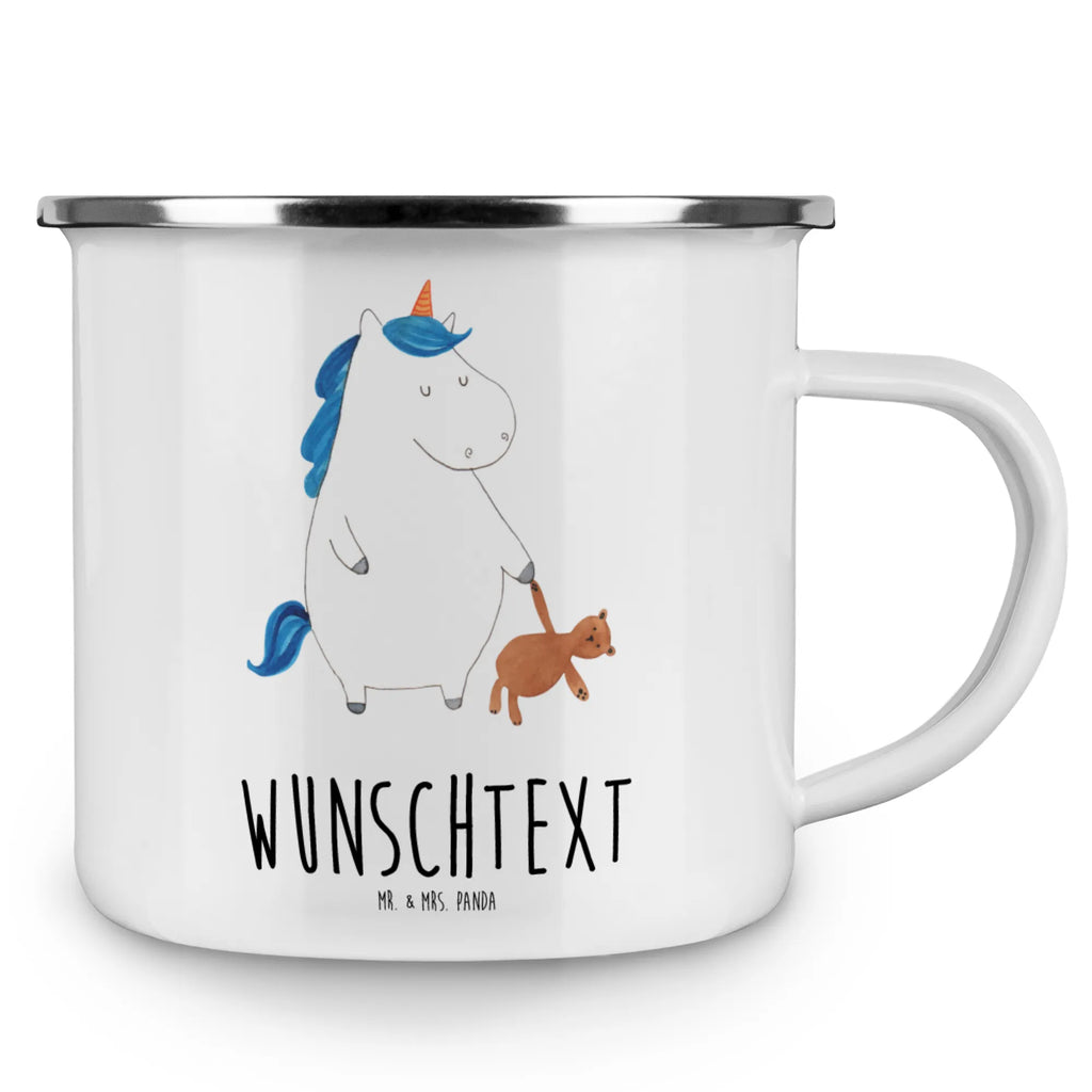 Personalisierte Emaille Tasse Einhorn Teddy Emaille Tasse personalisiert, Emaille Tasse mit Namen, Campingtasse personalisiert, Namenstasse, Campingtasse bedrucken, Campinggeschirr personalsisert, tasse mit namen, personalisierte tassen, personalisierte tasse, tasse selbst gestalten, tasse bedrucken, tassen bedrucken, Einhorn, Einhörner, Einhorn Deko, Pegasus, Unicorn, schlafen, gute Nacht, Single, Bett, Träumen, Freundin, Singleleben