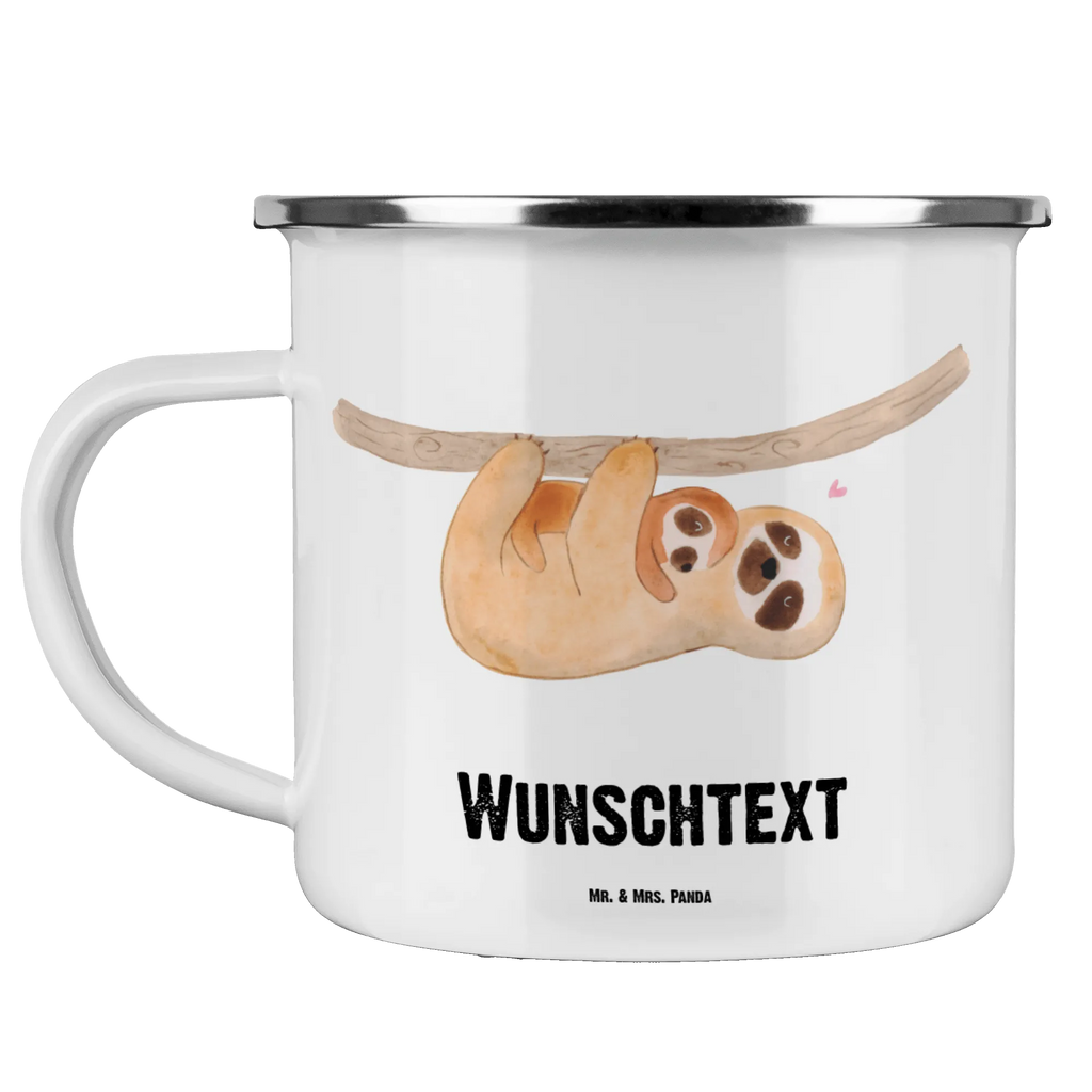 Personalisierte Emaille Tasse Faultier mit Kind Emaille Tasse personalisiert, Emaille Tasse mit Namen, Campingtasse personalisiert, Namenstasse, Campingtasse bedrucken, Campinggeschirr personalsisert, tasse mit namen, personalisierte tassen, personalisierte tasse, tasse selbst gestalten, tasse bedrucken, tassen bedrucken, Faultier, Faultier Geschenk, Faultier Deko, Kind, Baby, Liebe, Mutter, Mama, Geburt, Kinder, Faulheit, Spaß, Niedlichkeit