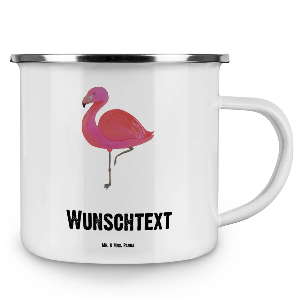 Personalisierte Emaille Tasse Flamingo classic Emaille Tasse personalisiert, Emaille Tasse mit Namen, Campingtasse personalisiert, Namenstasse, Campingtasse bedrucken, Campinggeschirr personalsisert, tasse mit namen, personalisierte tassen, personalisierte tasse, tasse selbst gestalten, tasse bedrucken, tassen bedrucken, Flamingo, Einzigartig, Selbstliebe, Stolz, ich, für mich, Spruch, Freundin, Freundinnen, Außenseiter, Sohn, Tochter, Geschwister