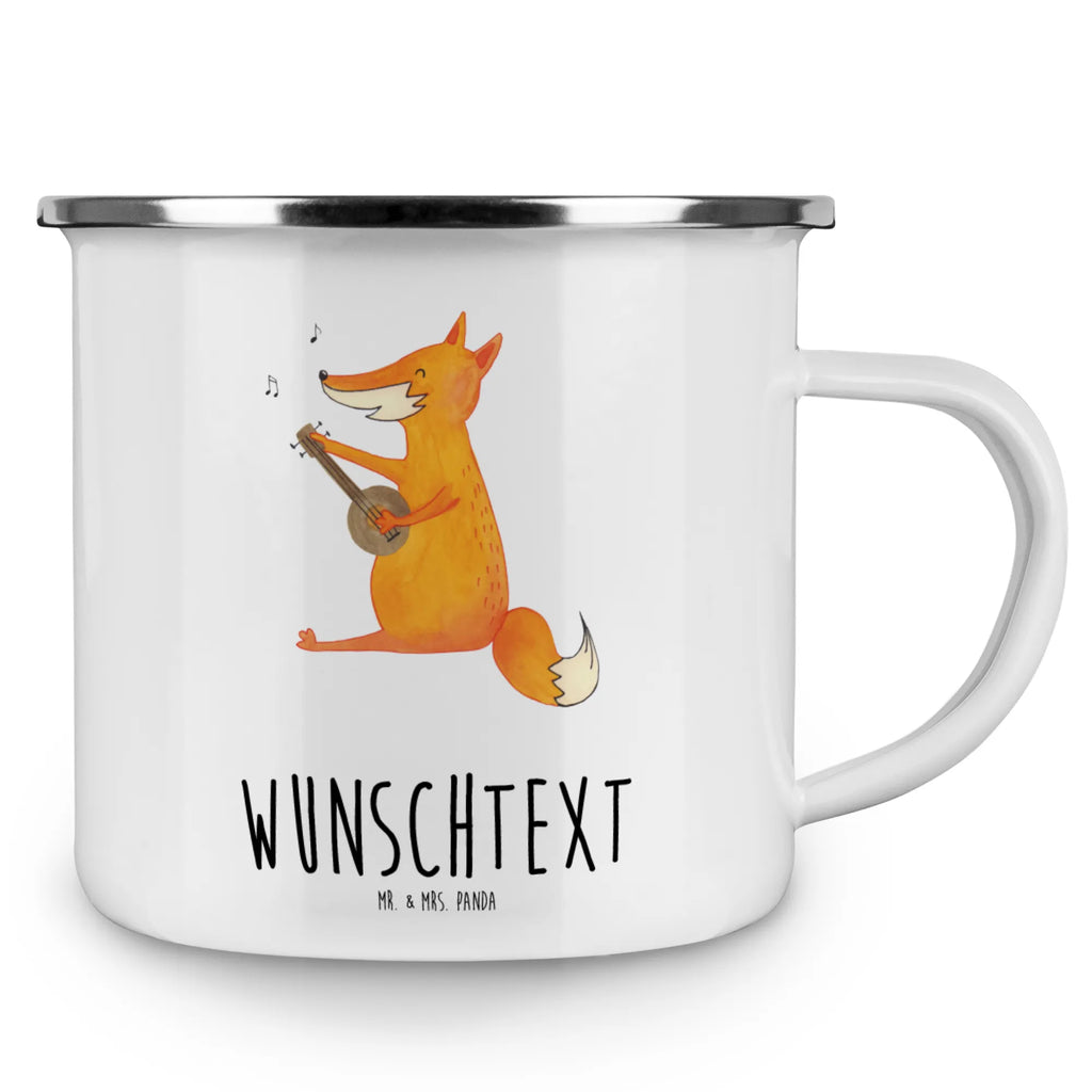 Personalisierte Emaille Tasse Fuchs Gitarre Emaille Tasse personalisiert, Emaille Tasse mit Namen, Campingtasse personalisiert, Namenstasse, Campingtasse bedrucken, Campinggeschirr personalsisert, tasse mit namen, personalisierte tassen, personalisierte tasse, tasse selbst gestalten, tasse bedrucken, tassen bedrucken, Fuchs, Füchse, Geschenk Musiker, Musik Spruch, Musikerin, Sänger, Sängerin, Gitarre