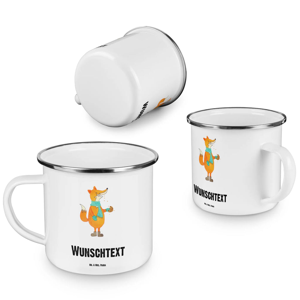 Personalisierte Emaille Tasse Fuchs Keks Emaille Tasse personalisiert, Emaille Tasse mit Namen, Campingtasse personalisiert, Namenstasse, Campingtasse bedrucken, Campinggeschirr personalsisert, tasse mit namen, personalisierte tassen, personalisierte tasse, tasse selbst gestalten, tasse bedrucken, tassen bedrucken, Fuchs, Füchse, Backen Spruch, Kekse, Winter, Weihnachtszeit, Plätzchen, Liebe, Küche Deko