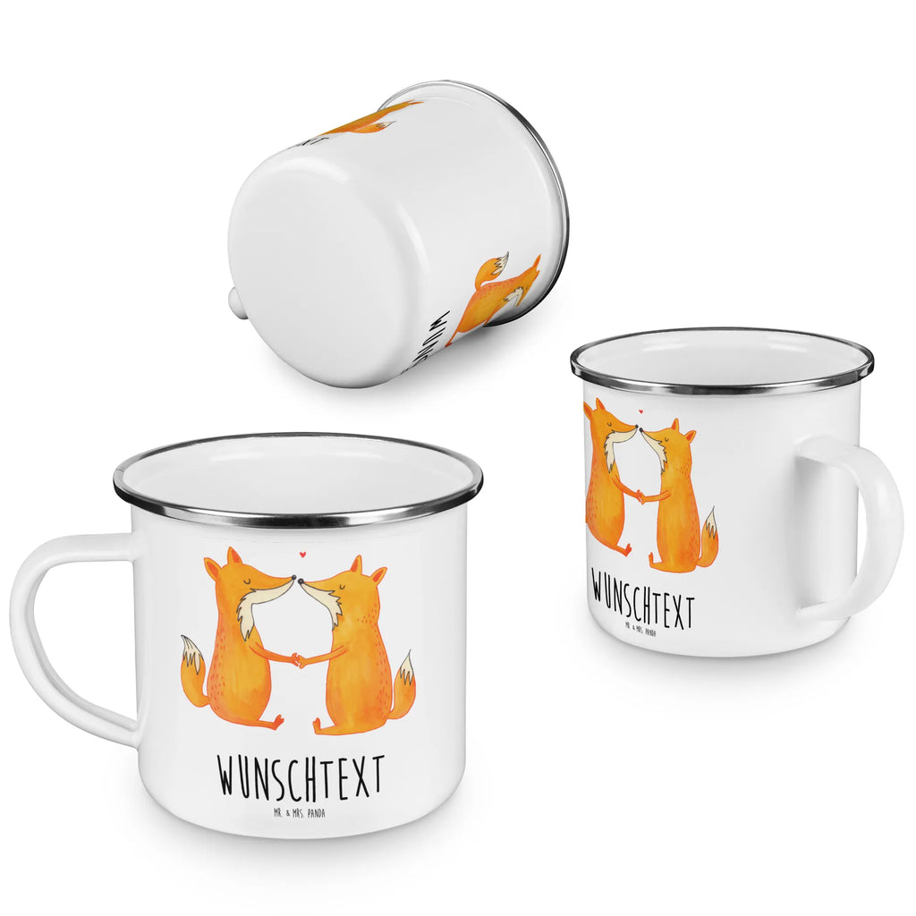 Personalisierte Emaille Tasse Füchse Liebe Emaille Tasse personalisiert, Emaille Tasse mit Namen, Campingtasse personalisiert, Namenstasse, Campingtasse bedrucken, Campinggeschirr personalsisert, tasse mit namen, personalisierte tassen, personalisierte tasse, tasse selbst gestalten, tasse bedrucken, tassen bedrucken, Fuchs, Füchse, Fox, Liebe, Liebespaar, Paar, Partner, Freundin, Freund, Ehe, Verlobte, Ehemann, Ehefrau, Liebesbeweis