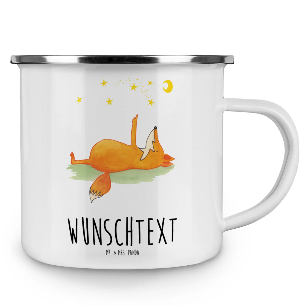 Personalisierte Emaille Tasse Fuchs Sterne Emaille Tasse personalisiert, Emaille Tasse mit Namen, Campingtasse personalisiert, Namenstasse, Campingtasse bedrucken, Campinggeschirr personalsisert, tasse mit namen, personalisierte tassen, personalisierte tasse, tasse selbst gestalten, tasse bedrucken, tassen bedrucken, Fuchs, Füchse, tröstende Worte, Spruch positiv, Spruch schön, Romantik, Always Look on the Bright Side of Life