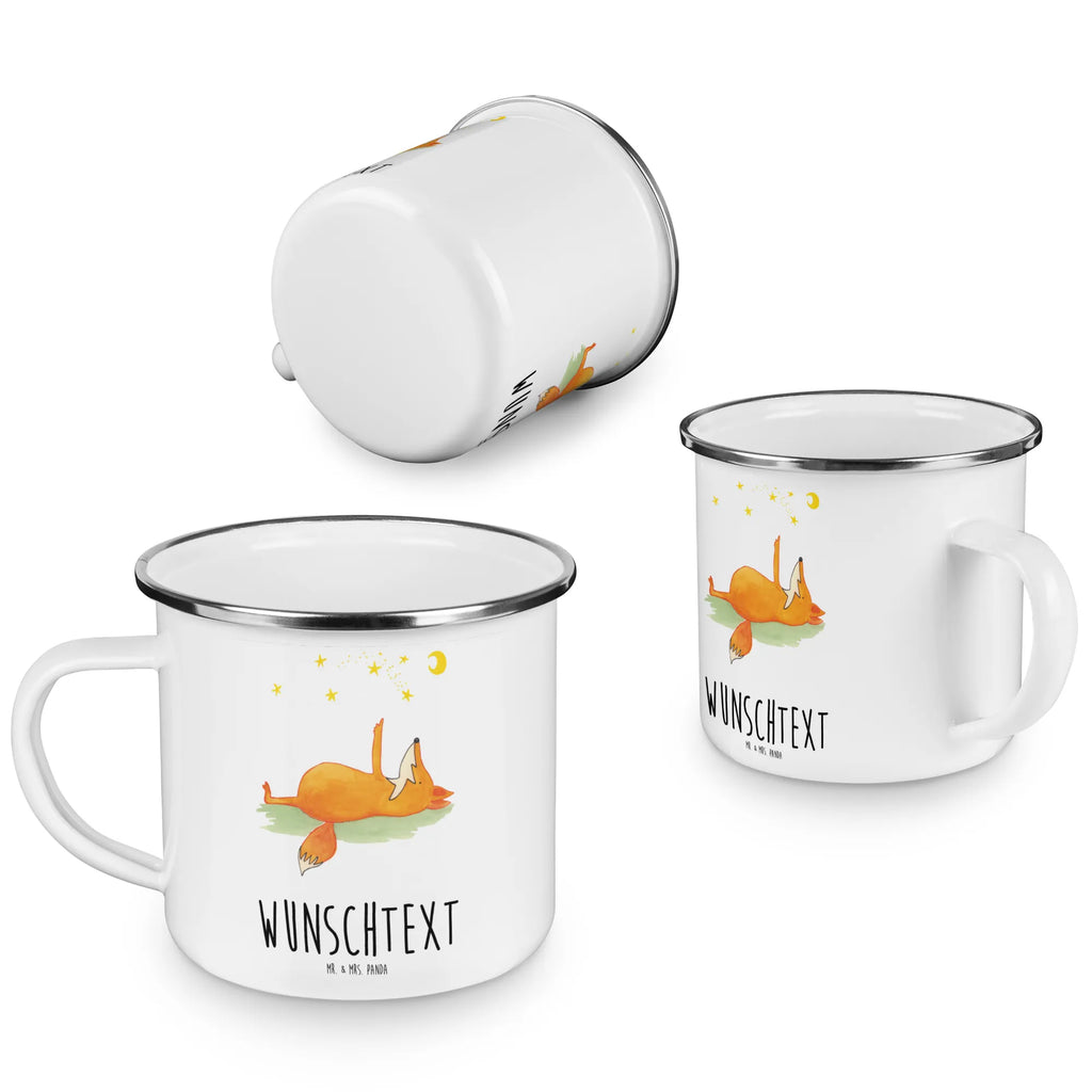 Personalisierte Emaille Tasse Fuchs Sterne Emaille Tasse personalisiert, Emaille Tasse mit Namen, Campingtasse personalisiert, Namenstasse, Campingtasse bedrucken, Campinggeschirr personalsisert, tasse mit namen, personalisierte tassen, personalisierte tasse, tasse selbst gestalten, tasse bedrucken, tassen bedrucken, Fuchs, Füchse, tröstende Worte, Spruch positiv, Spruch schön, Romantik, Always Look on the Bright Side of Life