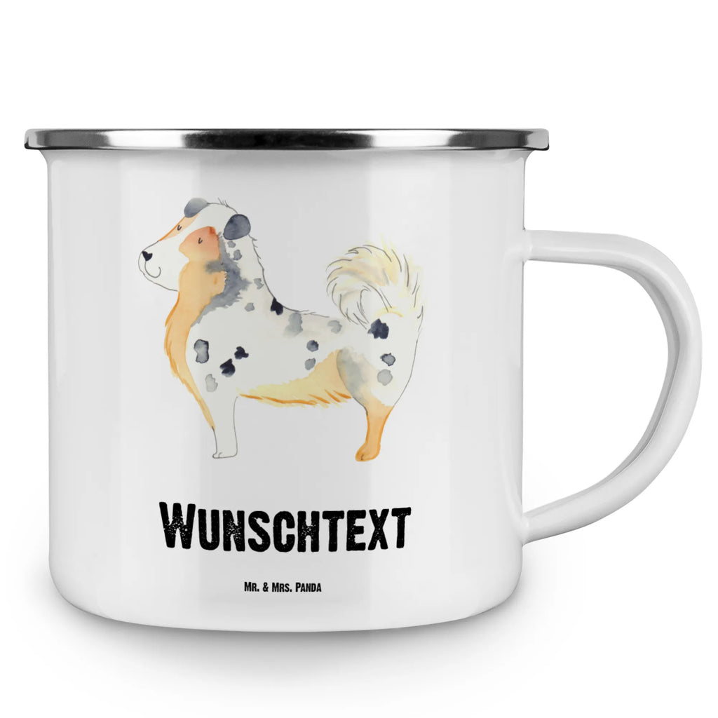 Personalisierte Emaille Tasse Australien Shepherd Emaille Tasse personalisiert, Emaille Tasse mit Namen, Campingtasse personalisiert, Namenstasse, Campingtasse bedrucken, Campinggeschirr personalsisert, tasse mit namen, personalisierte tassen, personalisierte tasse, tasse selbst gestalten, tasse bedrucken, tassen bedrucken, Hund, Hundemotiv, Haustier, Hunderasse, Tierliebhaber, Hundebesitzer, Sprüche, Australien Shepherd, Shepherd, Hundeliebe, Familienhund, Spruch