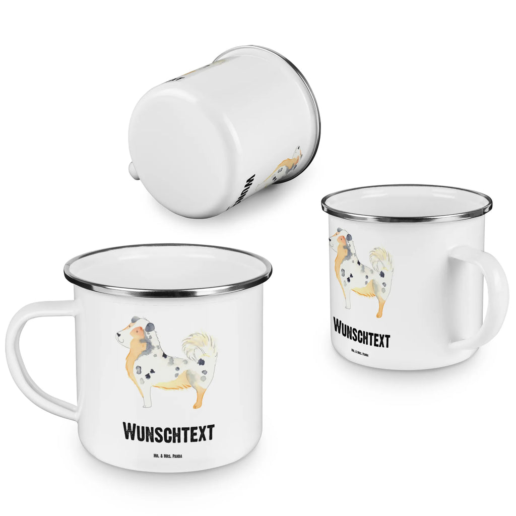 Personalisierte Emaille Tasse Australien Shepherd Emaille Tasse personalisiert, Emaille Tasse mit Namen, Campingtasse personalisiert, Namenstasse, Campingtasse bedrucken, Campinggeschirr personalsisert, tasse mit namen, personalisierte tassen, personalisierte tasse, tasse selbst gestalten, tasse bedrucken, tassen bedrucken, Hund, Hundemotiv, Haustier, Hunderasse, Tierliebhaber, Hundebesitzer, Sprüche, Australien Shepherd, Shepherd, Hundeliebe, Familienhund, Spruch