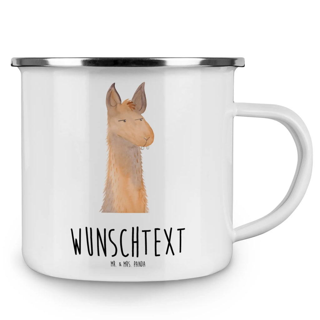 Personalisierte Emaille Tasse Lamakopf genervt Emaille Tasse personalisiert, Emaille Tasse mit Namen, Campingtasse personalisiert, Namenstasse, Campingtasse bedrucken, Campinggeschirr personalsisert, tasse mit namen, personalisierte tassen, personalisierte tasse, tasse selbst gestalten, tasse bedrucken, tassen bedrucken, Lama, Alpaka, Lamas, Recht haben, genervt sein, Freundin, beste Freundin, Partnerin, Büro, Büroalltag, Chef, Chefin, Azubi