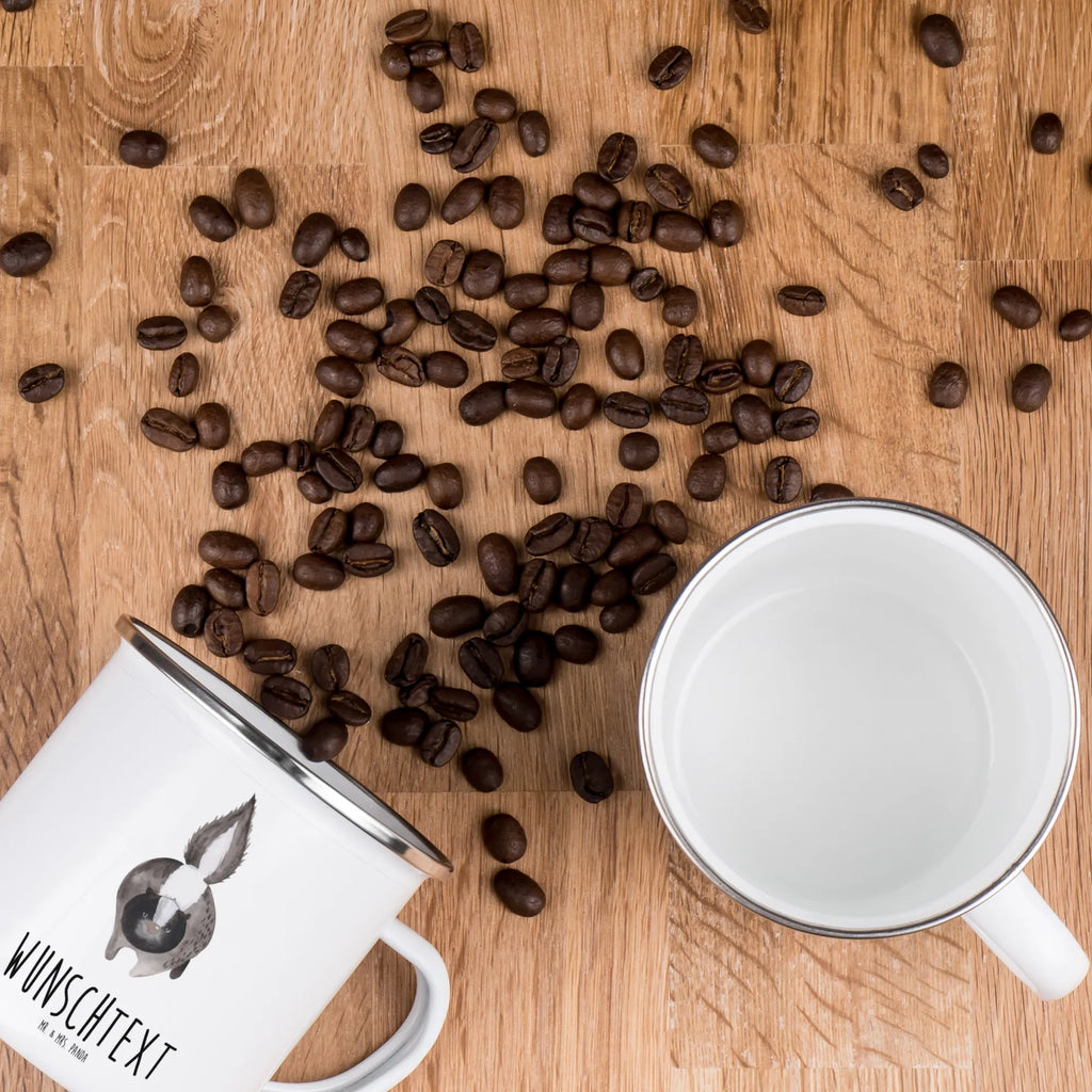 Personalisierte Emaille Tasse Stinktier Angriff Emaille Tasse personalisiert, Emaille Tasse mit Namen, Campingtasse personalisiert, Namenstasse, Campingtasse bedrucken, Campinggeschirr personalsisert, tasse mit namen, personalisierte tassen, personalisierte tasse, tasse selbst gestalten, tasse bedrucken, tassen bedrucken, Stinktier, Skunk, Wildtier, Raubtier, Stinker, Stinki, wütend, Drohung