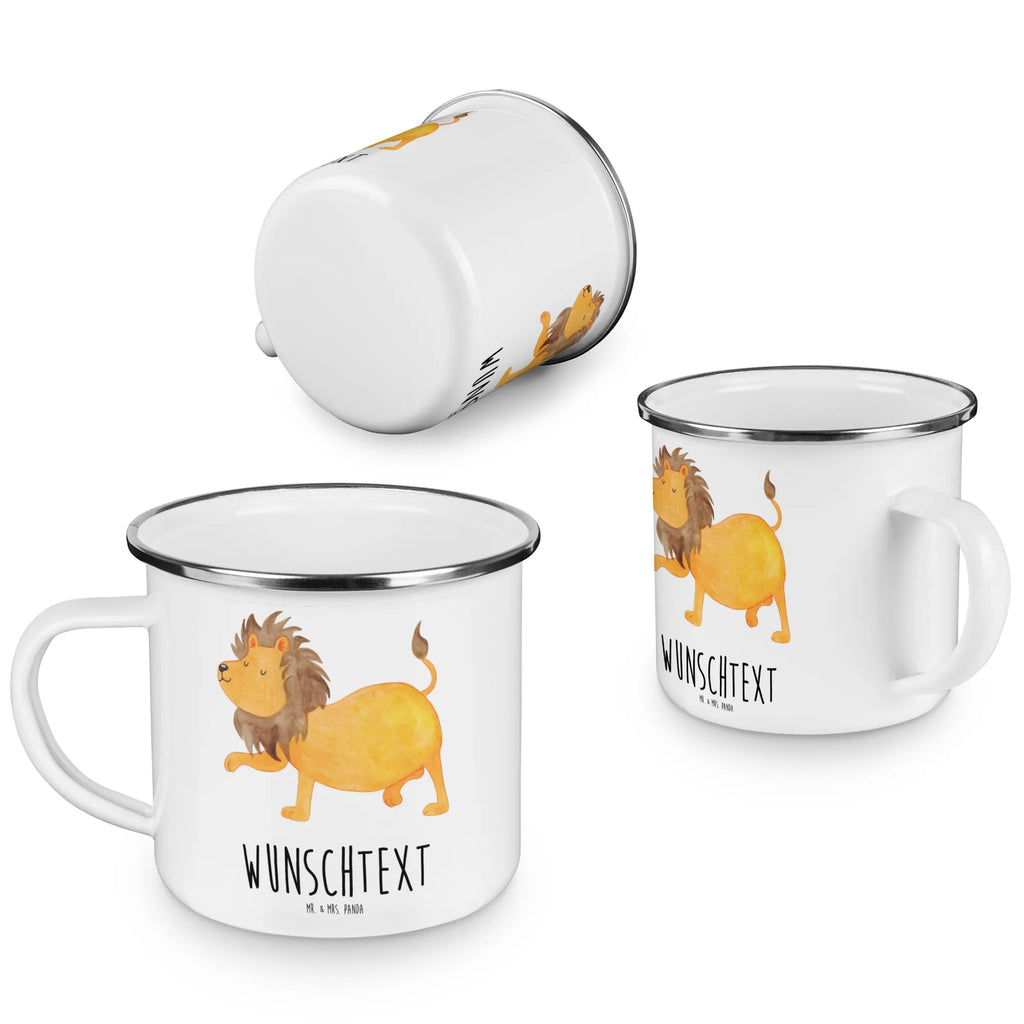 Personalisierte Emaille Tasse Sternzeichen Löwe Emaille Tasse personalisiert, Emaille Tasse mit Namen, Campingtasse personalisiert, Namenstasse, Campingtasse bedrucken, Campinggeschirr personalsisert, tasse mit namen, personalisierte tassen, personalisierte tasse, tasse selbst gestalten, tasse bedrucken, tassen bedrucken, Tierkreiszeichen, Sternzeichen, Horoskop, Astrologie, Aszendent, Löwe Geschenk, Löwe Sternzeichen, Geschenk Juli, Geburtstag Juli, Geschenk August, Geburtstag August, König der Tiere