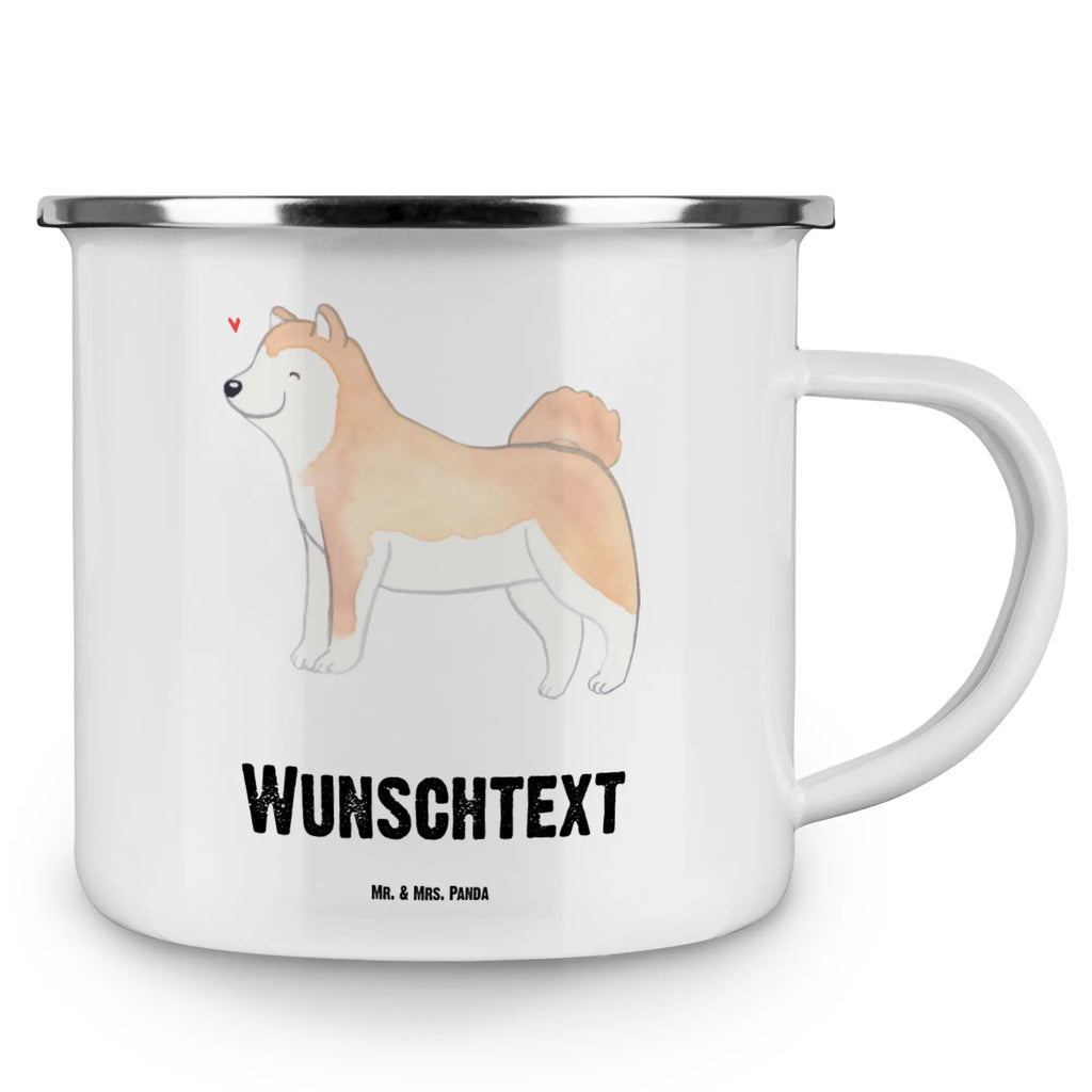 Personalisierte Emaille Tasse Akita Inu Lebensretter Emaille Tasse personalisiert, Emaille Tasse mit Namen, Campingtasse personalisiert, Namenstasse, Campingtasse bedrucken, Campinggeschirr personalsisert, tasse mit namen, personalisierte tassen, personalisierte tasse, tasse selbst gestalten, tasse bedrucken, tassen bedrucken, Hund, Hunderasse, Rassehund, Hundebesitzer, Geschenk, Tierfreund, Schenken, Welpe