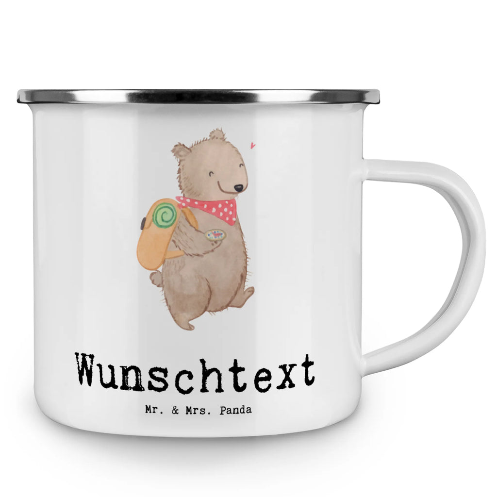 Personalisierte Emaille Tasse Bär Wandern Emaille Tasse personalisiert, Emaille Tasse mit Namen, Campingtasse personalisiert, Namenstasse, Campingtasse bedrucken, Campinggeschirr personalsisert, tasse mit namen, personalisierte tassen, personalisierte tasse, tasse selbst gestalten, tasse bedrucken, tassen bedrucken, Geschenk, Sport, Sportart, Hobby, Schenken, Danke, Dankeschön, Auszeichnung, Gewinn, Sportler, Wandern, Bergsteigen, Wintertouren, Outdoor Sport, Freizeitsport, Spazieren, Natur entdecken