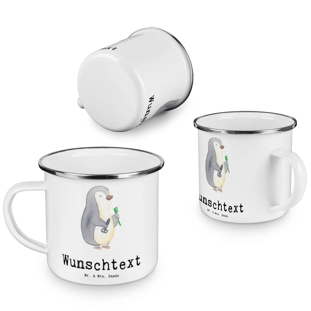 Personalisierte Emaille Tasse Friseur mit Herz Emaille Tasse personalisiert, Emaille Tasse mit Namen, Campingtasse personalisiert, Namenstasse, Campingtasse bedrucken, Campinggeschirr personalsisert, tasse mit namen, personalisierte tassen, personalisierte tasse, tasse selbst gestalten, tasse bedrucken, tassen bedrucken, Beruf, Ausbildung, Jubiläum, Abschied, Rente, Kollege, Kollegin, Geschenk, Schenken, Arbeitskollege, Mitarbeiter, Firma, Danke, Dankeschön, Frisör, Haarstylist, Frisörbesuch, Friseursalon, Barbier, Coiffeur, Eröffnung Friseur