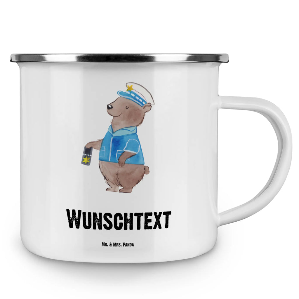 Personalisierte Emaille Tasse Polizist mit Herz Emaille Tasse personalisiert, Emaille Tasse mit Namen, Campingtasse personalisiert, Namenstasse, Campingtasse bedrucken, Campinggeschirr personalsisert, tasse mit namen, personalisierte tassen, personalisierte tasse, tasse selbst gestalten, tasse bedrucken, tassen bedrucken, Beruf, Ausbildung, Jubiläum, Abschied, Rente, Kollege, Kollegin, Geschenk, Schenken, Arbeitskollege, Mitarbeiter, Firma, Danke, Dankeschön, Polizist, Polizeibeamter, Wachmann, Cop, Polizei, Studium