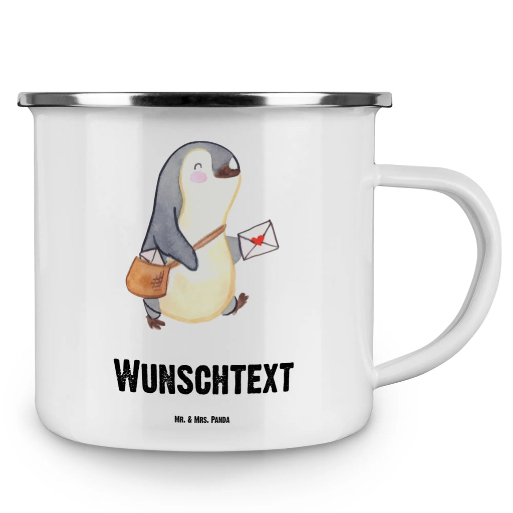 Personalisierte Emaille Tasse Postbote mit Herz Emaille Tasse personalisiert, Emaille Tasse mit Namen, Campingtasse personalisiert, Namenstasse, Campingtasse bedrucken, Campinggeschirr personalsisert, tasse mit namen, personalisierte tassen, personalisierte tasse, tasse selbst gestalten, tasse bedrucken, tassen bedrucken, Beruf, Ausbildung, Jubiläum, Abschied, Rente, Kollege, Kollegin, Geschenk, Schenken, Arbeitskollege, Mitarbeiter, Firma, Danke, Dankeschön, Postbote, Briefzusteller, Briefträger, Postler