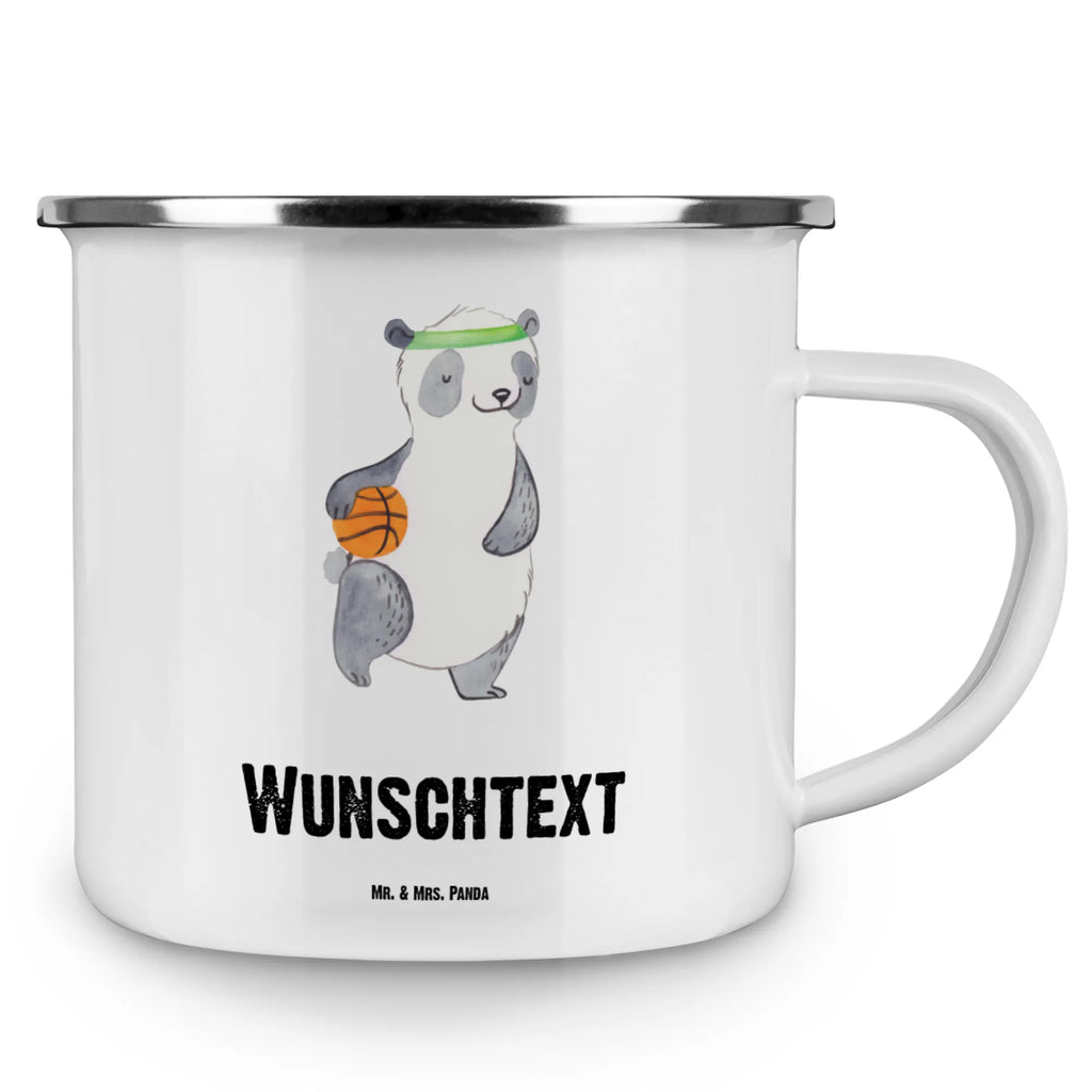 Personalisierte Emaille Tasse Panda Basketball Emaille Tasse personalisiert, Emaille Tasse mit Namen, Campingtasse personalisiert, Namenstasse, Campingtasse bedrucken, Campinggeschirr personalsisert, tasse mit namen, personalisierte tassen, personalisierte tasse, tasse selbst gestalten, tasse bedrucken, tassen bedrucken, Geschenk, Sport, Sportart, Hobby, Schenken, Danke, Dankeschön, Auszeichnung, Gewinn, Sportler, Basketball, Basketball Verein, Basketball Verband, Basketballplatz