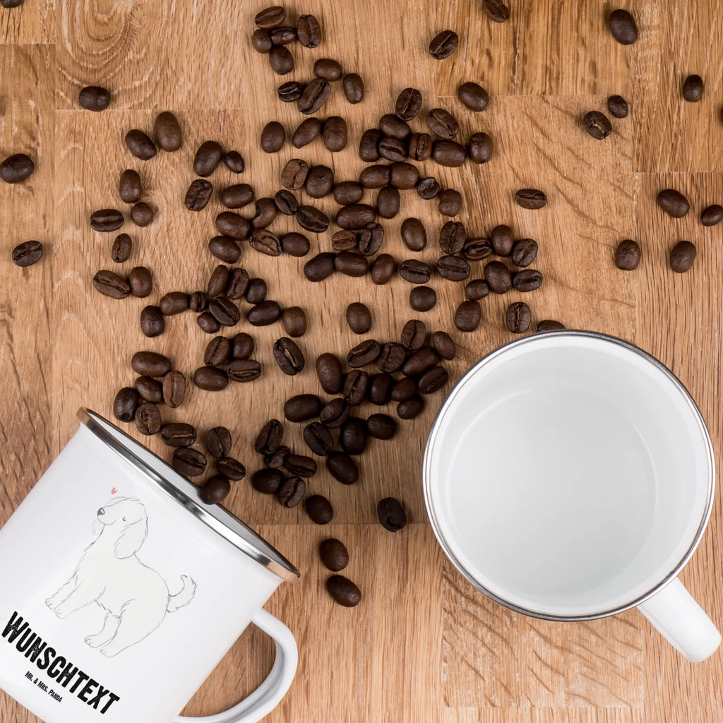 Personalisierte Emaille Tasse Bologneser Lebensretter Emaille Tasse personalisiert, Emaille Tasse mit Namen, Campingtasse personalisiert, Namenstasse, Campingtasse bedrucken, Campinggeschirr personalsisert, tasse mit namen, personalisierte tassen, personalisierte tasse, tasse selbst gestalten, tasse bedrucken, tassen bedrucken, Hund, Hunderasse, Rassehund, Hundebesitzer, Geschenk, Tierfreund, Schenken, Welpe, Bologneser