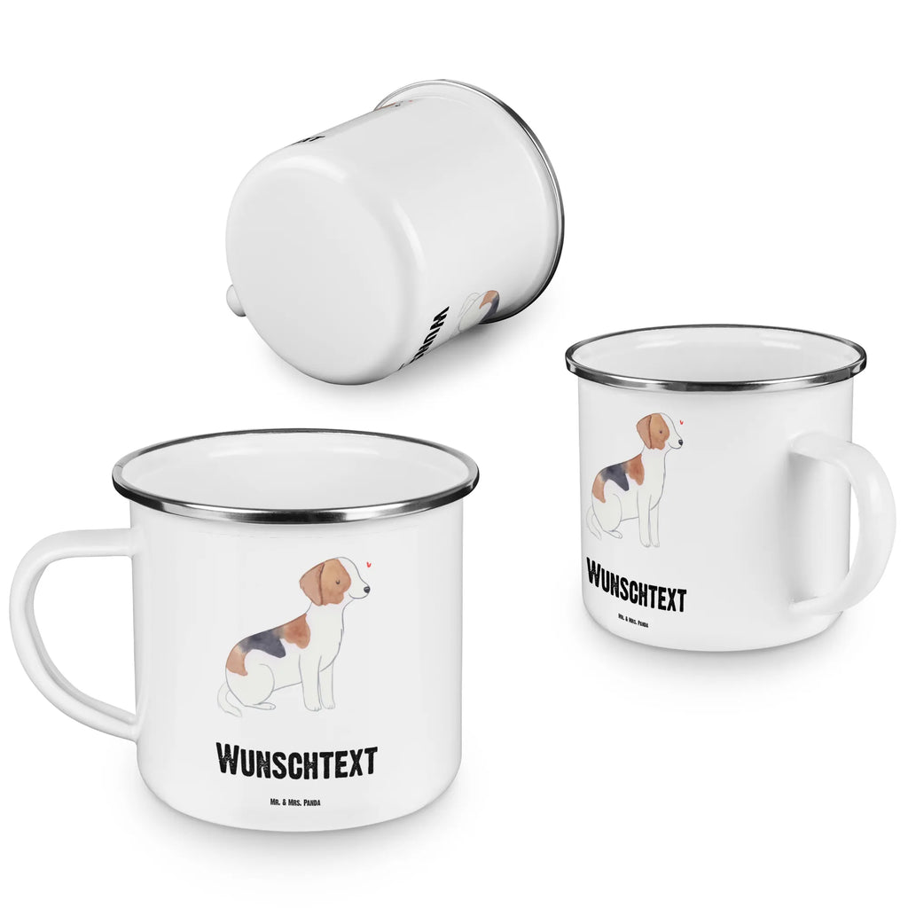 Personalisierte Emaille Tasse Foxhound Lebensretter Emaille Tasse personalisiert, Emaille Tasse mit Namen, Campingtasse personalisiert, Namenstasse, Campingtasse bedrucken, Campinggeschirr personalsisert, tasse mit namen, personalisierte tassen, personalisierte tasse, tasse selbst gestalten, tasse bedrucken, tassen bedrucken, Hund, Hunderasse, Rassehund, Hundebesitzer, Geschenk, Tierfreund, Schenken, Welpe, Foxhound, Jagdhund, Laufhund