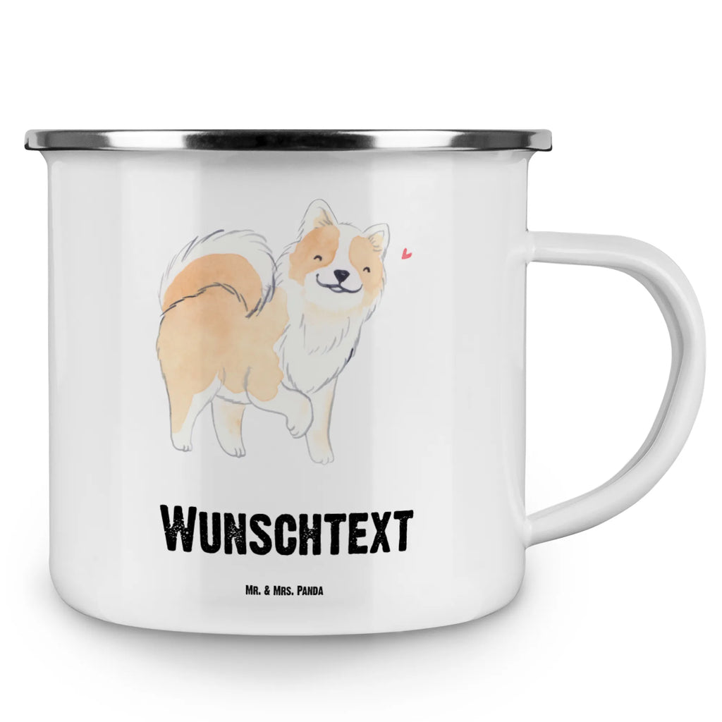 Personalisierte Emaille Tasse Islandhund Lebensretter Emaille Tasse personalisiert, Emaille Tasse mit Namen, Campingtasse personalisiert, Namenstasse, Campingtasse bedrucken, Campinggeschirr personalsisert, tasse mit namen, personalisierte tassen, personalisierte tasse, tasse selbst gestalten, tasse bedrucken, tassen bedrucken, Hund, Hunderasse, Rassehund, Hundebesitzer, Geschenk, Tierfreund, Schenken, Welpe, Islandhund, isländischer Schäferhund