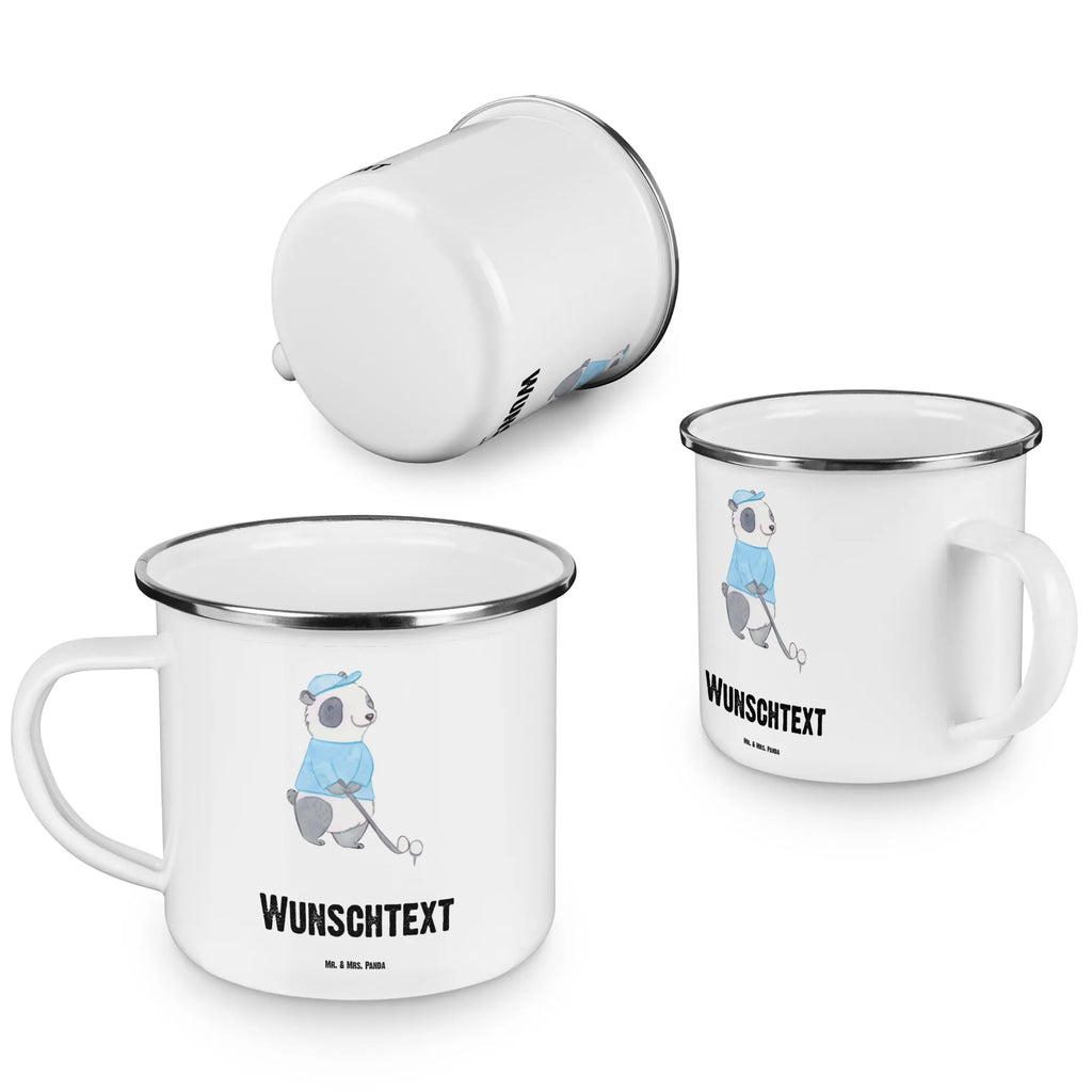 Personalisierte Emaille Tasse Panda Golfen Emaille Tasse personalisiert, Emaille Tasse mit Namen, Campingtasse personalisiert, Namenstasse, Campingtasse bedrucken, Campinggeschirr personalsisert, tasse mit namen, personalisierte tassen, personalisierte tasse, tasse selbst gestalten, tasse bedrucken, tassen bedrucken, Geschenk, Sport, Sportart, Hobby, Schenken, Danke, Dankeschön, Auszeichnung, Gewinn, Sportler, Golfen, Golf spielen, Golfplatz, Golfturnier, Golf Verein