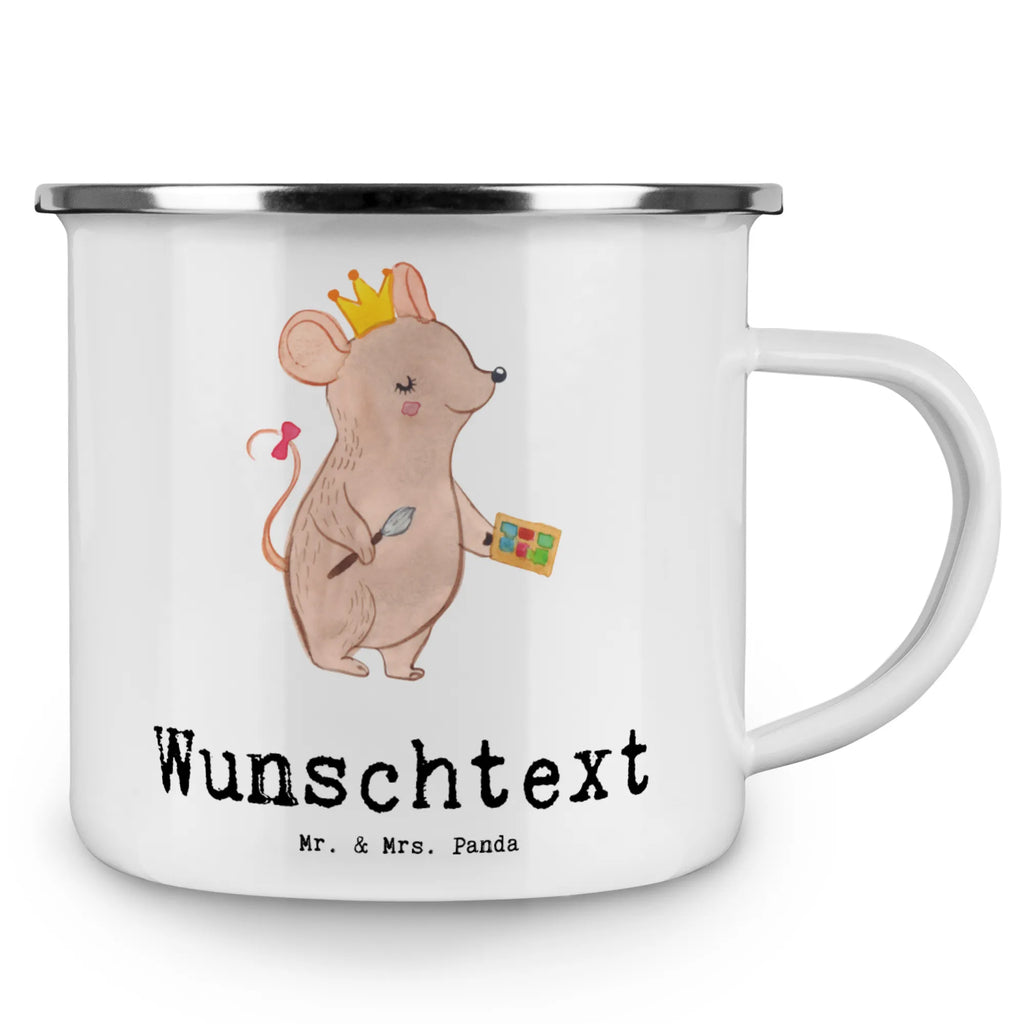 Personalisierte Emaille Tasse Maskenbildnerin mit Herz Emaille Tasse personalisiert, Emaille Tasse mit Namen, Campingtasse personalisiert, Namenstasse, Campingtasse bedrucken, Campinggeschirr personalsisert, tasse mit namen, personalisierte tassen, personalisierte tasse, tasse selbst gestalten, tasse bedrucken, tassen bedrucken, Beruf, Ausbildung, Jubiläum, Abschied, Rente, Kollege, Kollegin, Geschenk, Schenken, Arbeitskollege, Mitarbeiter, Firma, Danke, Dankeschön, Kosmetikerin, Make Up Artist, Maskenbildnerin, Visagistin, Beauty Salon, Kosmetikstudio, Eröffnung