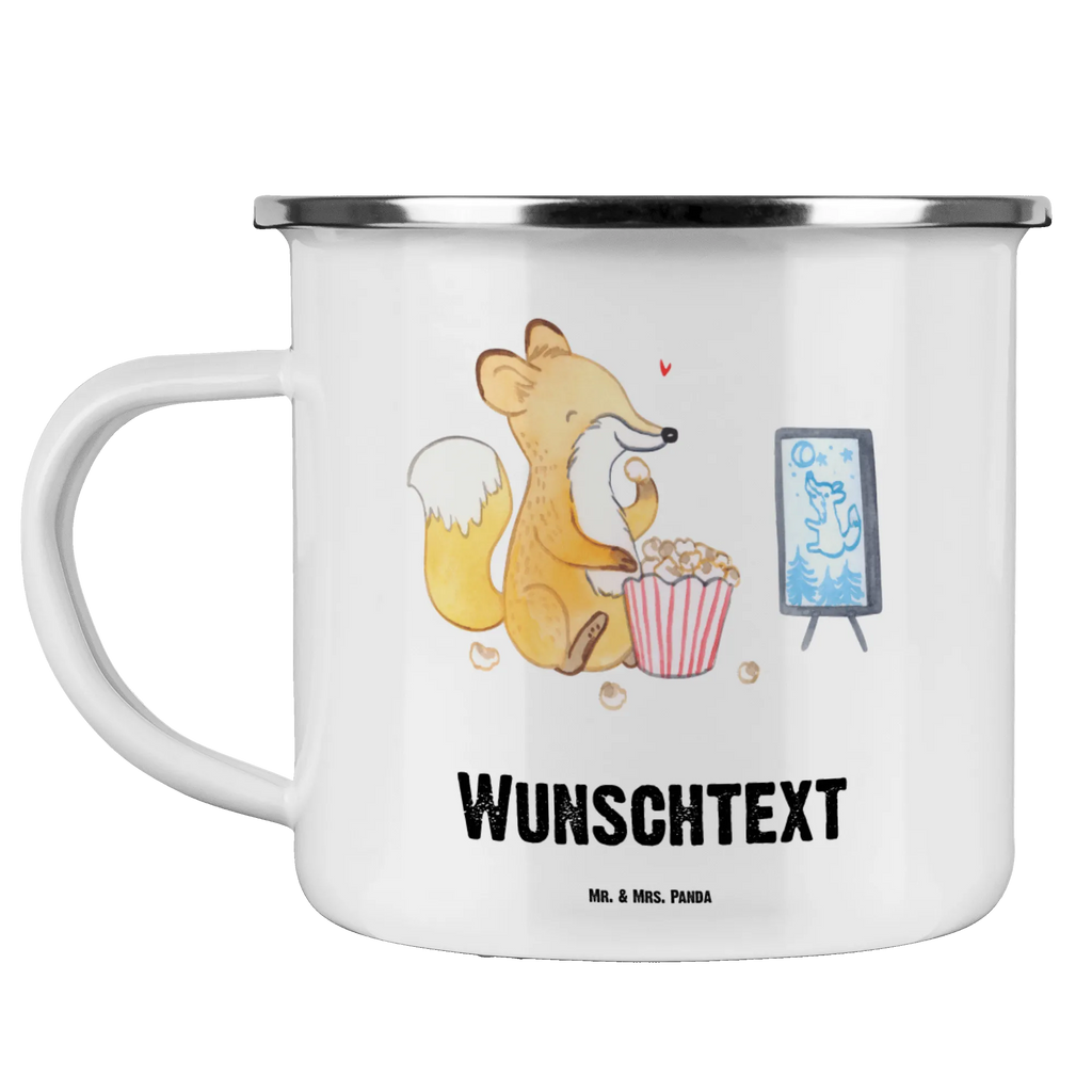 Personalisierte Emaille Tasse Fuchs Filme gucken Emaille Tasse personalisiert, Emaille Tasse mit Namen, Campingtasse personalisiert, Namenstasse, Campingtasse bedrucken, Campinggeschirr personalsisert, tasse mit namen, personalisierte tassen, personalisierte tasse, tasse selbst gestalten, tasse bedrucken, tassen bedrucken, Geschenk, Sport, Sportart, Hobby, Schenken, Danke, Dankeschön, Auszeichnung, Gewinn, Sportler, Filmabend, Filme gucken, TV, Fernsehen, Kino