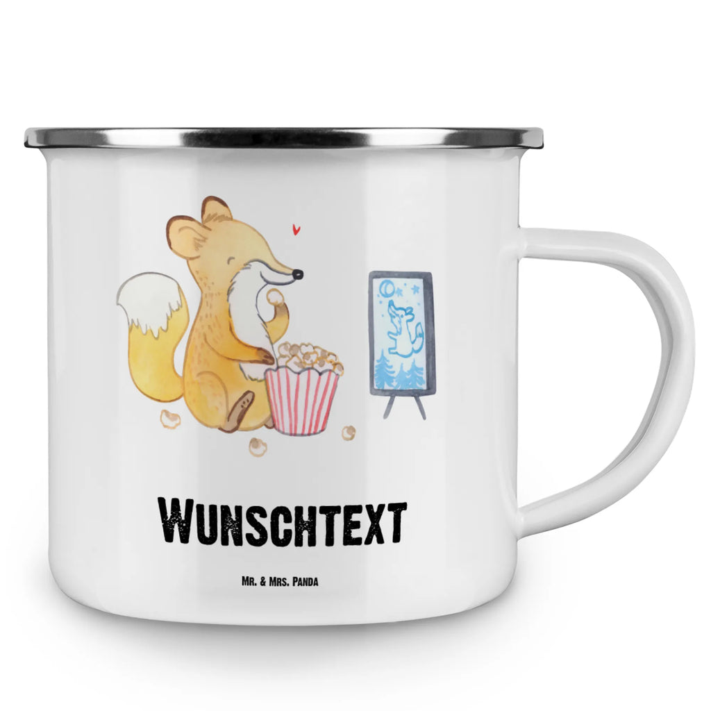 Personalisierte Emaille Tasse Fuchs Filme gucken Emaille Tasse personalisiert, Emaille Tasse mit Namen, Campingtasse personalisiert, Namenstasse, Campingtasse bedrucken, Campinggeschirr personalsisert, tasse mit namen, personalisierte tassen, personalisierte tasse, tasse selbst gestalten, tasse bedrucken, tassen bedrucken, Geschenk, Sport, Sportart, Hobby, Schenken, Danke, Dankeschön, Auszeichnung, Gewinn, Sportler, Filmabend, Filme gucken, TV, Fernsehen, Kino