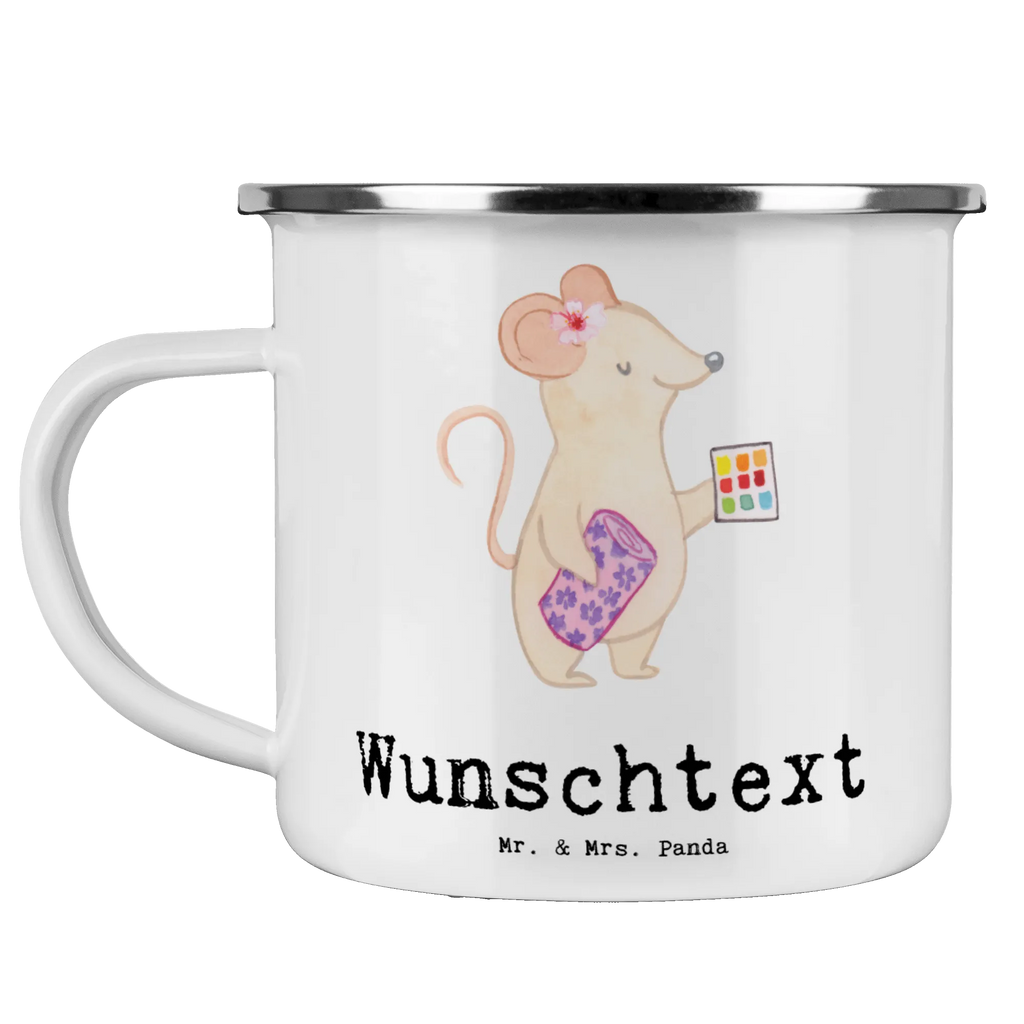 Personalisierte Emaille Tasse Raumausstatterin mit Herz Emaille Tasse personalisiert, Emaille Tasse mit Namen, Campingtasse personalisiert, Namenstasse, Campingtasse bedrucken, Campinggeschirr personalsisert, tasse mit namen, personalisierte tassen, personalisierte tasse, tasse selbst gestalten, tasse bedrucken, tassen bedrucken, Beruf, Ausbildung, Jubiläum, Abschied, Rente, Kollege, Kollegin, Geschenk, Schenken, Arbeitskollege, Mitarbeiter, Firma, Danke, Dankeschön