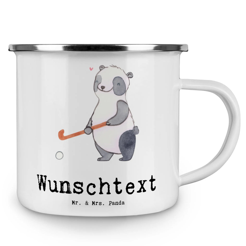 Personalisierte Emaille Tasse Panda Hockey spielen Emaille Tasse personalisiert, Emaille Tasse mit Namen, Campingtasse personalisiert, Namenstasse, Campingtasse bedrucken, Campinggeschirr personalsisert, tasse mit namen, personalisierte tassen, personalisierte tasse, tasse selbst gestalten, tasse bedrucken, tassen bedrucken, Geschenk, Sport, Sportart, Hobby, Schenken, Danke, Dankeschön, Auszeichnung, Gewinn, Sportler, Hockey spielen, Feldhockey, Hockeyschläger, Hockey Verein