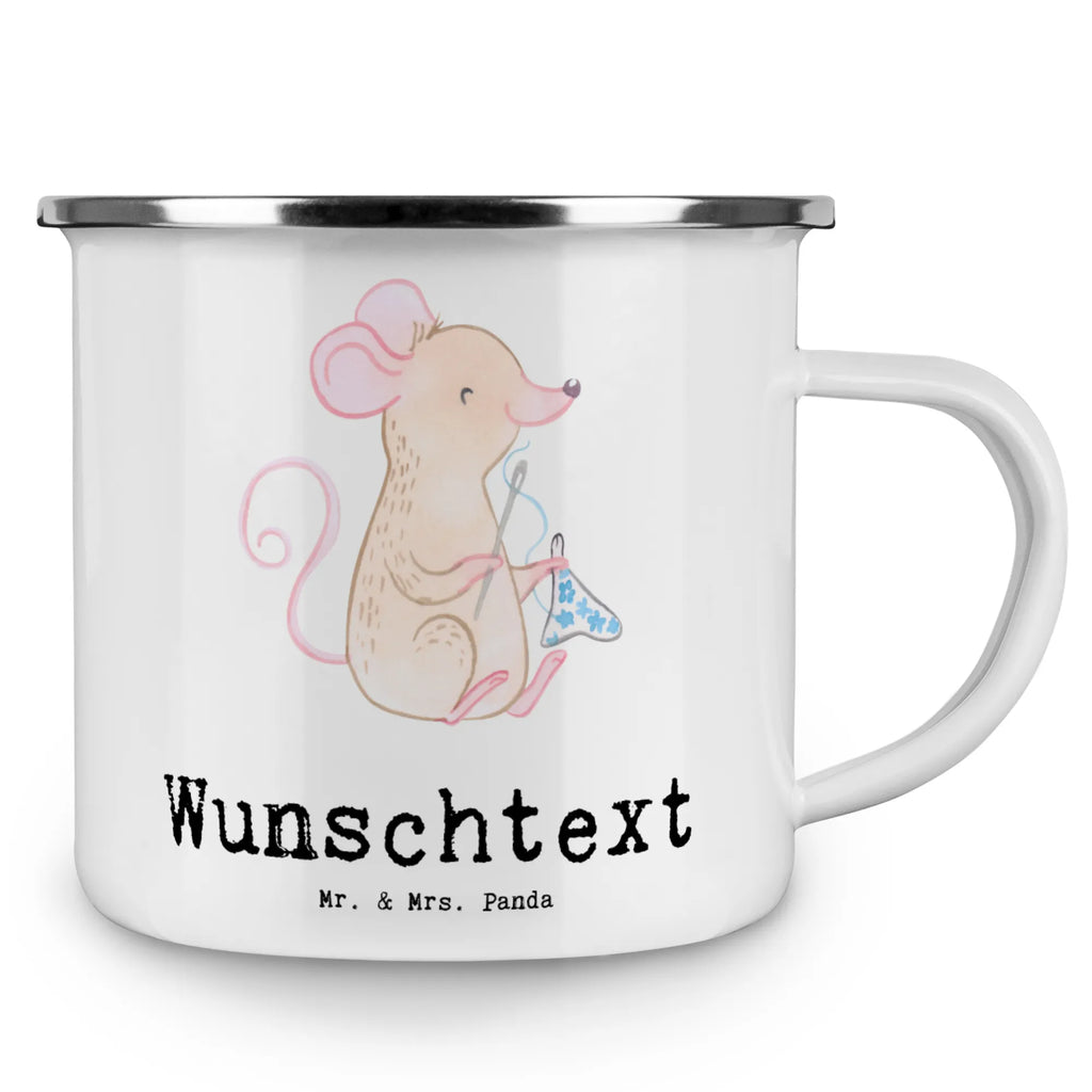 Personalisierte Emaille Tasse Maus Nähen Emaille Tasse personalisiert, Emaille Tasse mit Namen, Campingtasse personalisiert, Namenstasse, Campingtasse bedrucken, Campinggeschirr personalsisert, tasse mit namen, personalisierte tassen, personalisierte tasse, tasse selbst gestalten, tasse bedrucken, tassen bedrucken, Geschenk, Sport, Sportart, Hobby, Schenken, Danke, Dankeschön, Auszeichnung, Gewinn, Sportler, Nähen, kreatives Hobby, Nähkurs, Nähmaschine, DIY