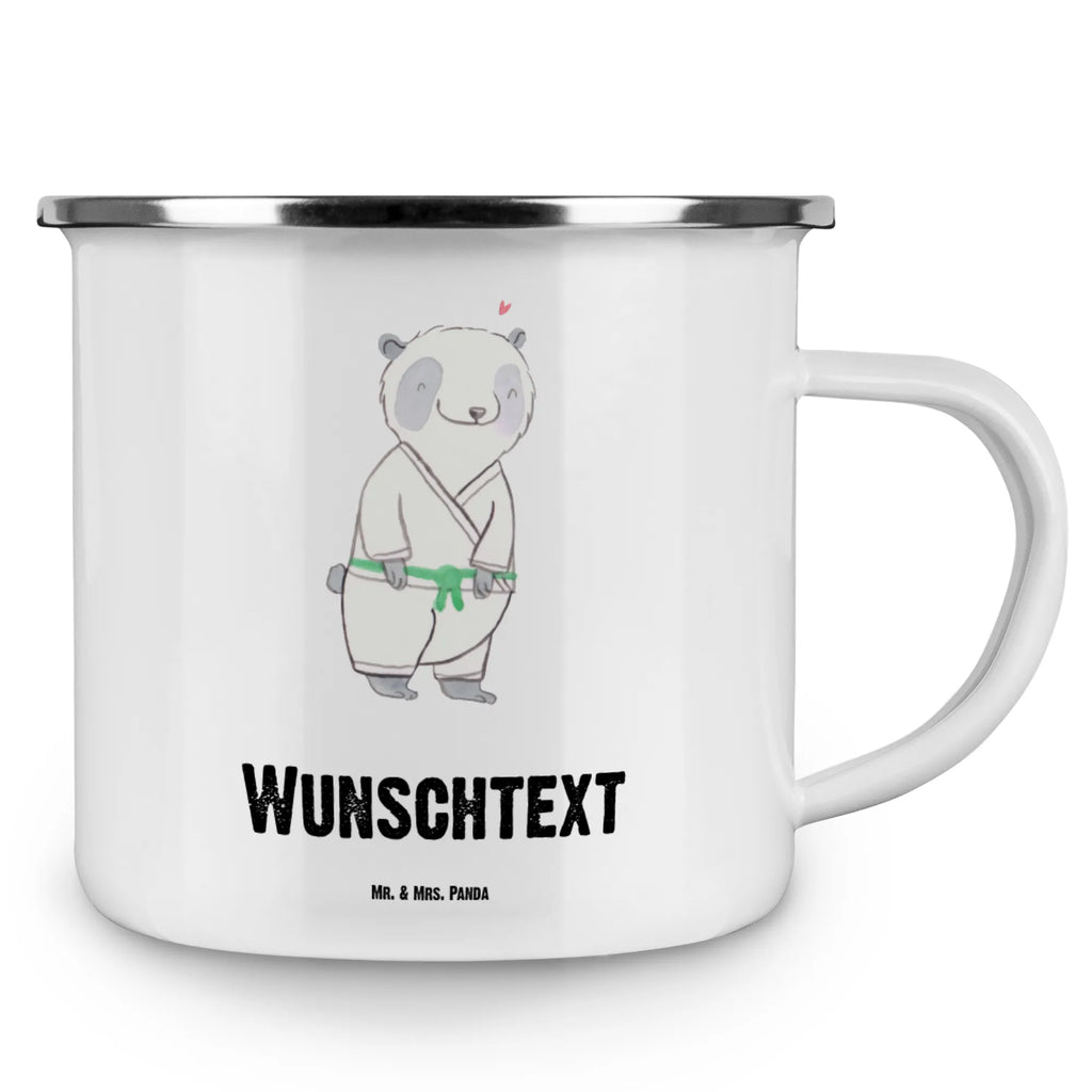 Personalisierte Emaille Tasse Panda Jiu Jitsu Emaille Tasse personalisiert, Emaille Tasse mit Namen, Campingtasse personalisiert, Namenstasse, Campingtasse bedrucken, Campinggeschirr personalsisert, tasse mit namen, personalisierte tassen, personalisierte tasse, tasse selbst gestalten, tasse bedrucken, tassen bedrucken, Geschenk, Sport, Sportart, Hobby, Schenken, Danke, Dankeschön, Auszeichnung, Gewinn, Sportler, Jiu Jitsu, japanische Kampfkunst, Selbstverteidigung