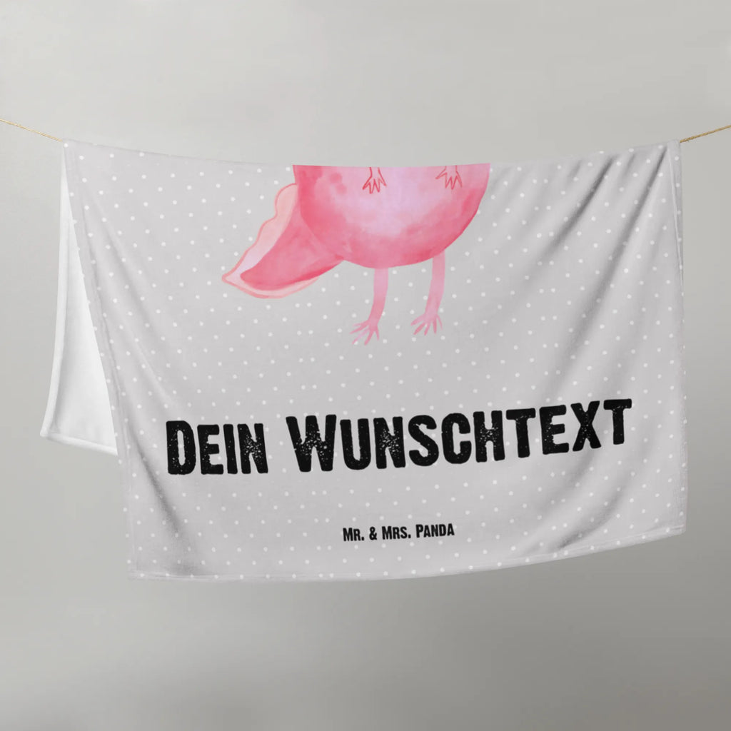 Babydecke mit Namen Axolotl glücklich Babdyecke personalisiert, Babydecke mit Namen, Babydecke bedrucken, Babygeschenk personalisiet, Babygeschenk mit Namen, Krabbeldecke mit Namen, Krabbeldecke personalisiert, Axolotl, Molch, Axolot, Schwanzlurch, Lurch, Lurche, Motivation, gute Laune