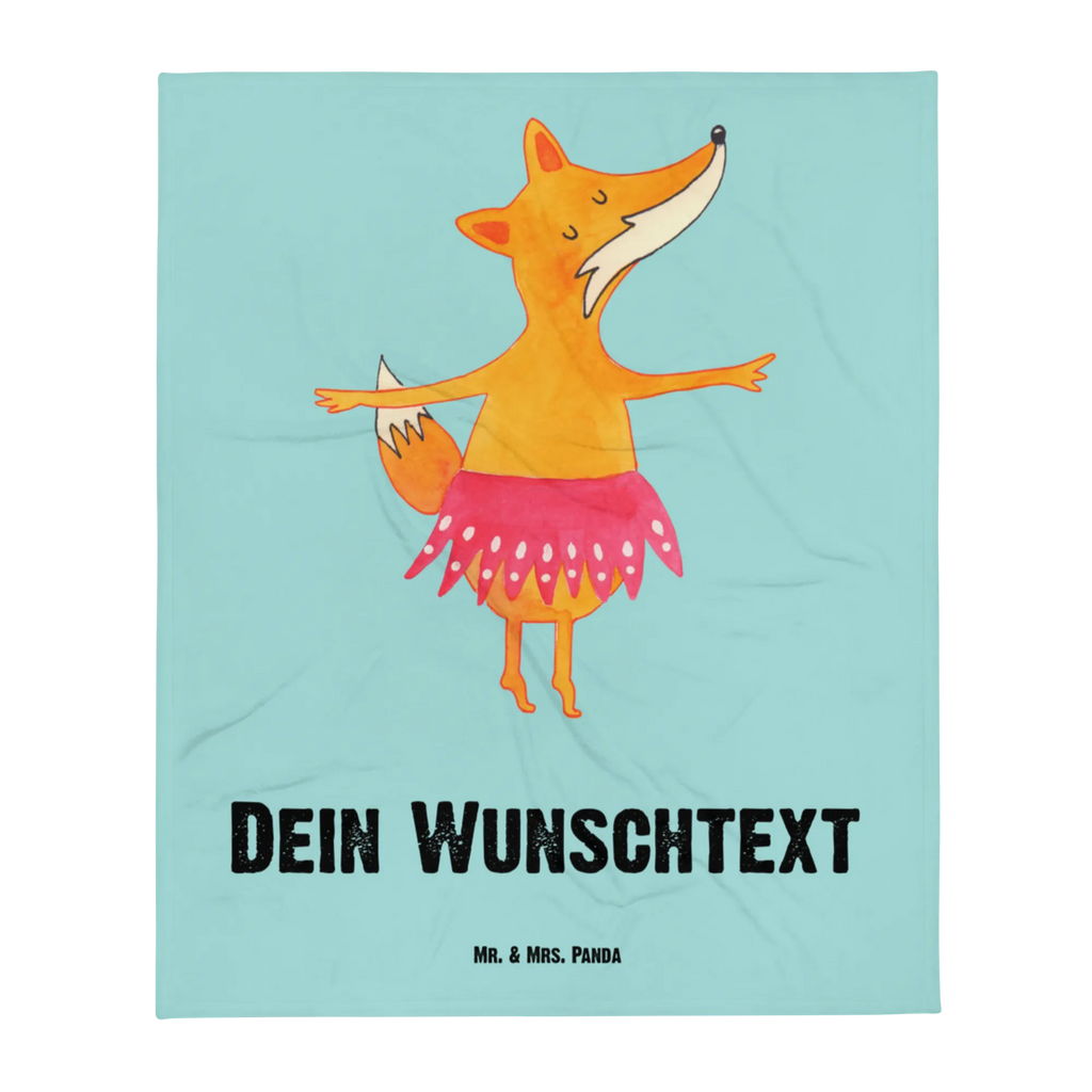 Babydecke mit Namen Fuchs Ballerina Babdyecke personalisiert, Babydecke mit Namen, Babydecke bedrucken, Babygeschenk personalisiet, Babygeschenk mit Namen, Krabbeldecke mit Namen, Krabbeldecke personalisiert, Fuchs, Fuchs Spruch, Füchse, Füchsin, Ballerina, Ballett, Tänzerin, Tanzen, Party, Einladung, Geburtstag