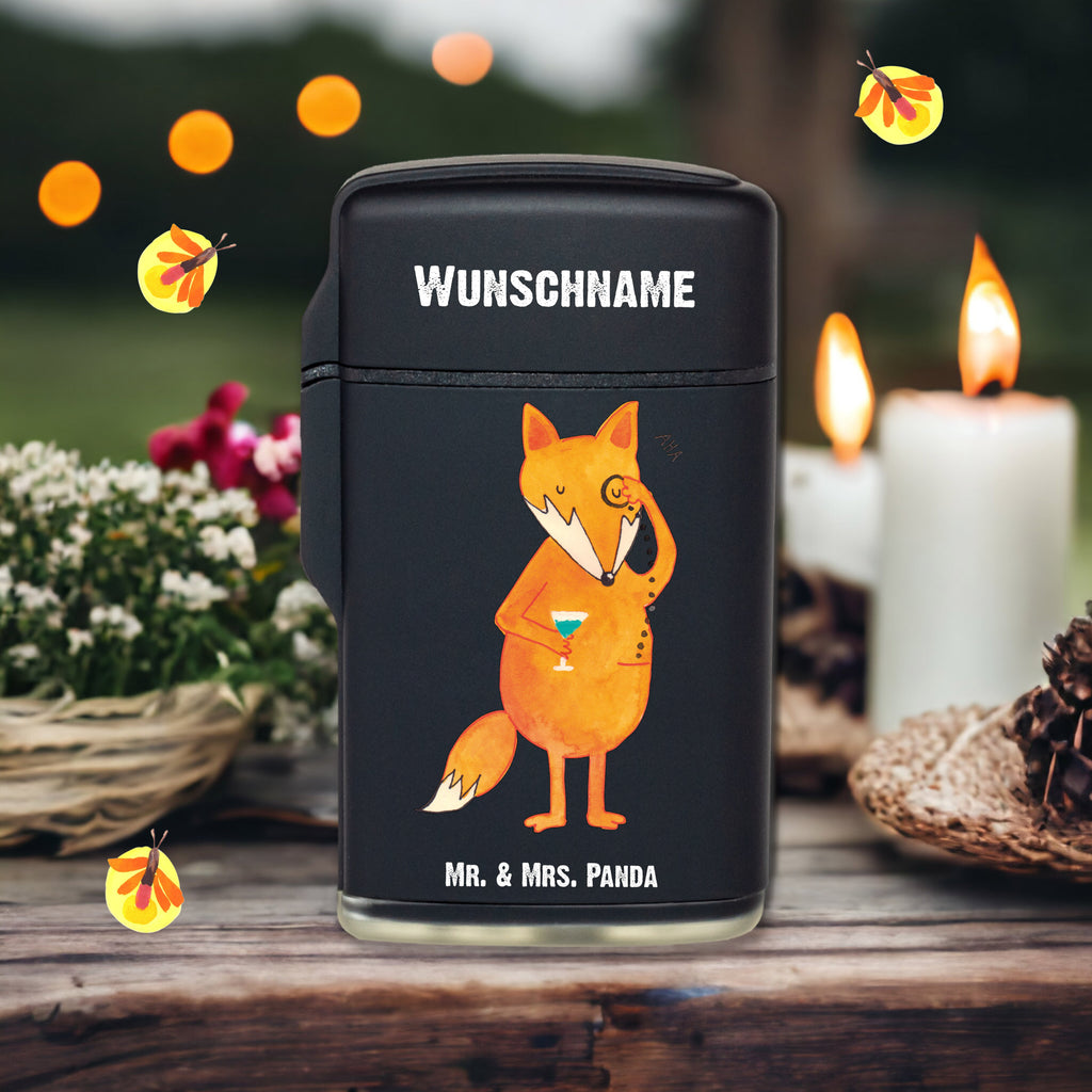 Personalisiertes Feuerzeug Fuchs Lord Personalisiertes Feuerzeug, Personalisiertes Gas-Feuerzeug, Personalisiertes Sturmfeuerzeug, Fuchs, Füchse, tröstende Worte, Spruch lustig, Liebeskummer Geschenk, Motivation Spruch, Problemlösung