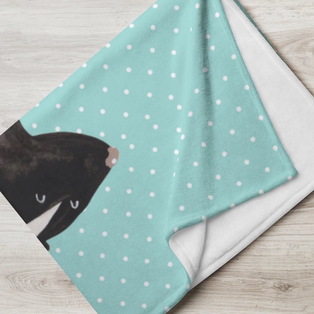 Baby blanket with name skunk ball Babdyecke personalisiert, Babydecke mit Namen, Babydecke bedrucken, Babygeschenk personalisiet, Babygeschenk mit Namen, Krabbeldecke mit Namen, Krabbeldecke personalisiert, Stinktier, Skunk, Wildtier, Raubtier, Stinker, Stinki, verspielt, Weisheit