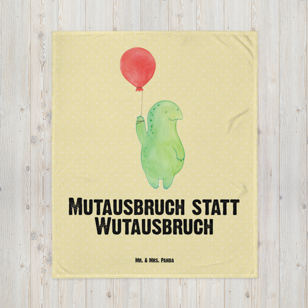 Babydecke Schildkröte Luftballon Babydecke, Babygeschenk, Geschenk Geburt, Babyecke Kuscheldecke, Krabbeldecke, Schildkröte, Schildkröten, Mutausbruch, Motivation, Motivationsspruch