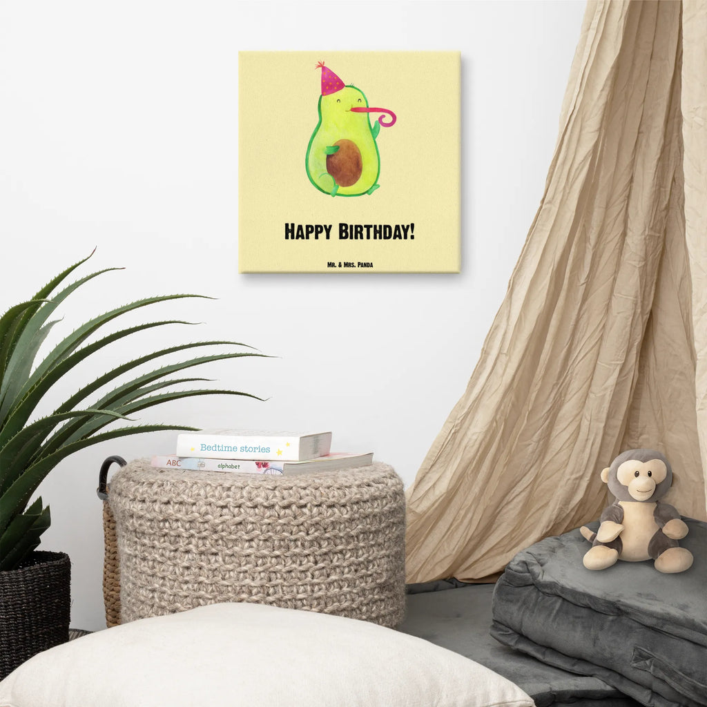 Leinwand Bild Avocado Birthday Leinwand, Bild, Kunstdruck, Wanddeko, Dekoration, Avocado, Veggie, Vegan, Gesund